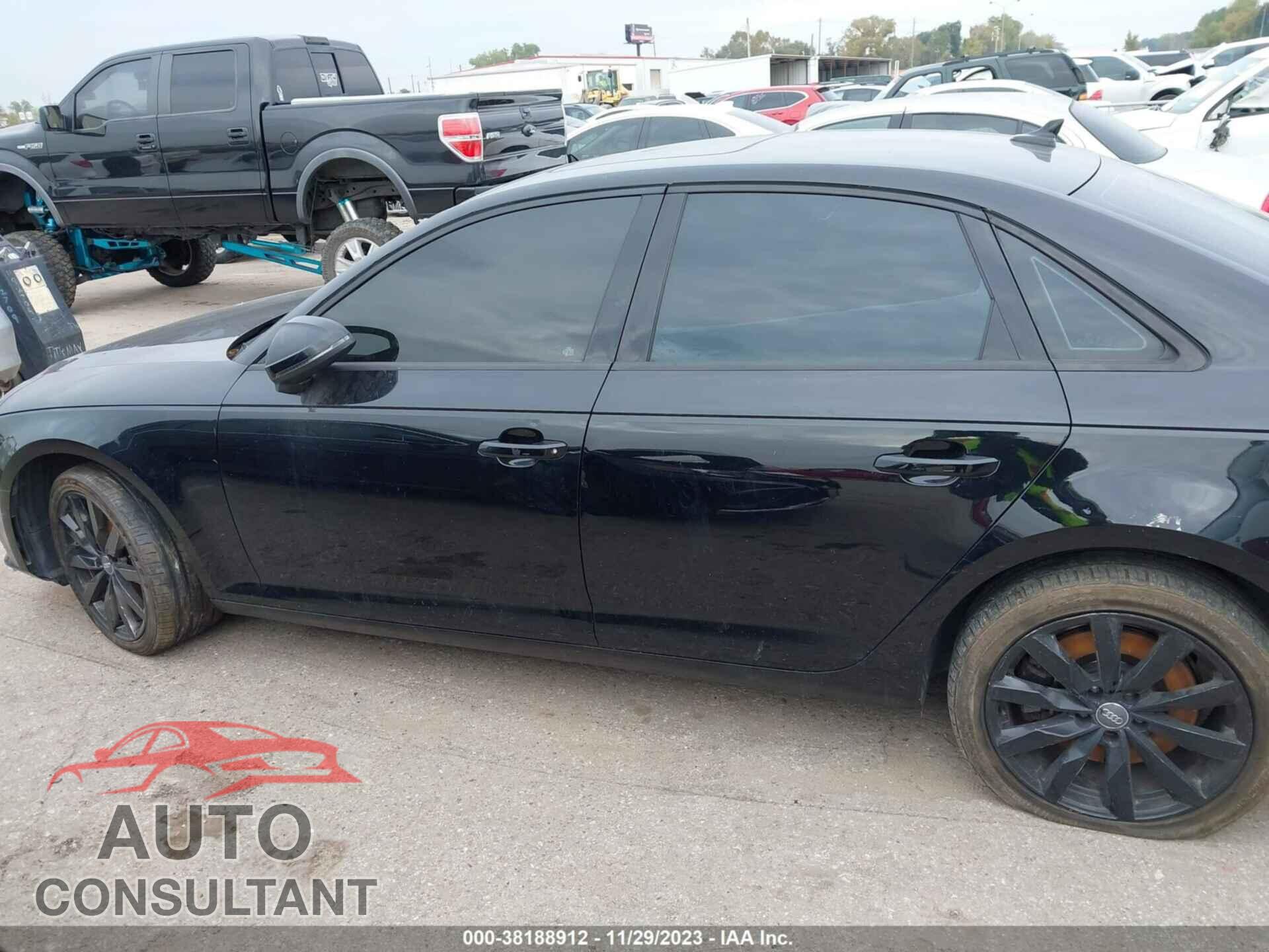 AUDI A4 2018 - WAULMAF41JA070567