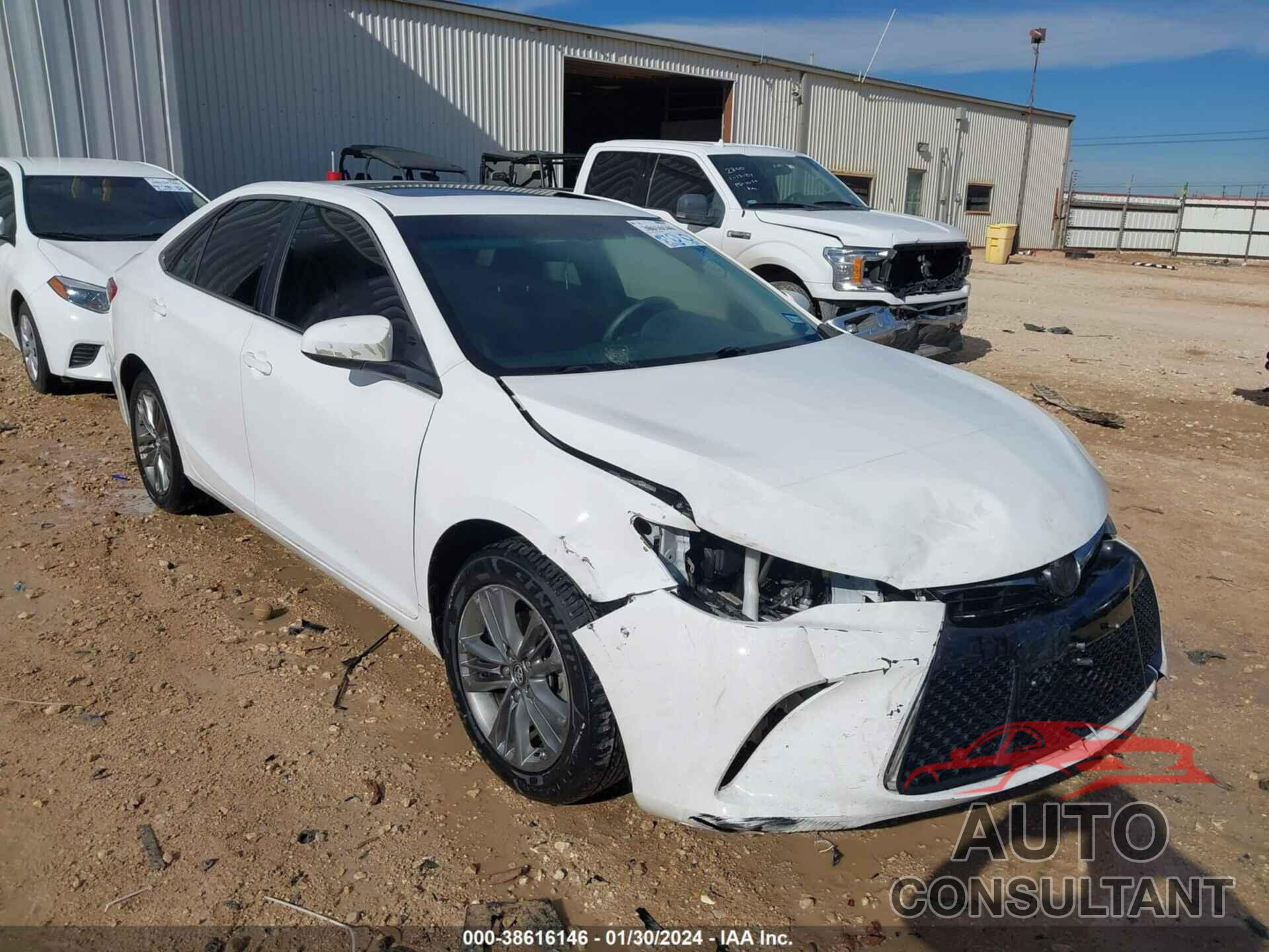 TOYOTA CAMRY 2017 - 4T1BF1FK0HU418421