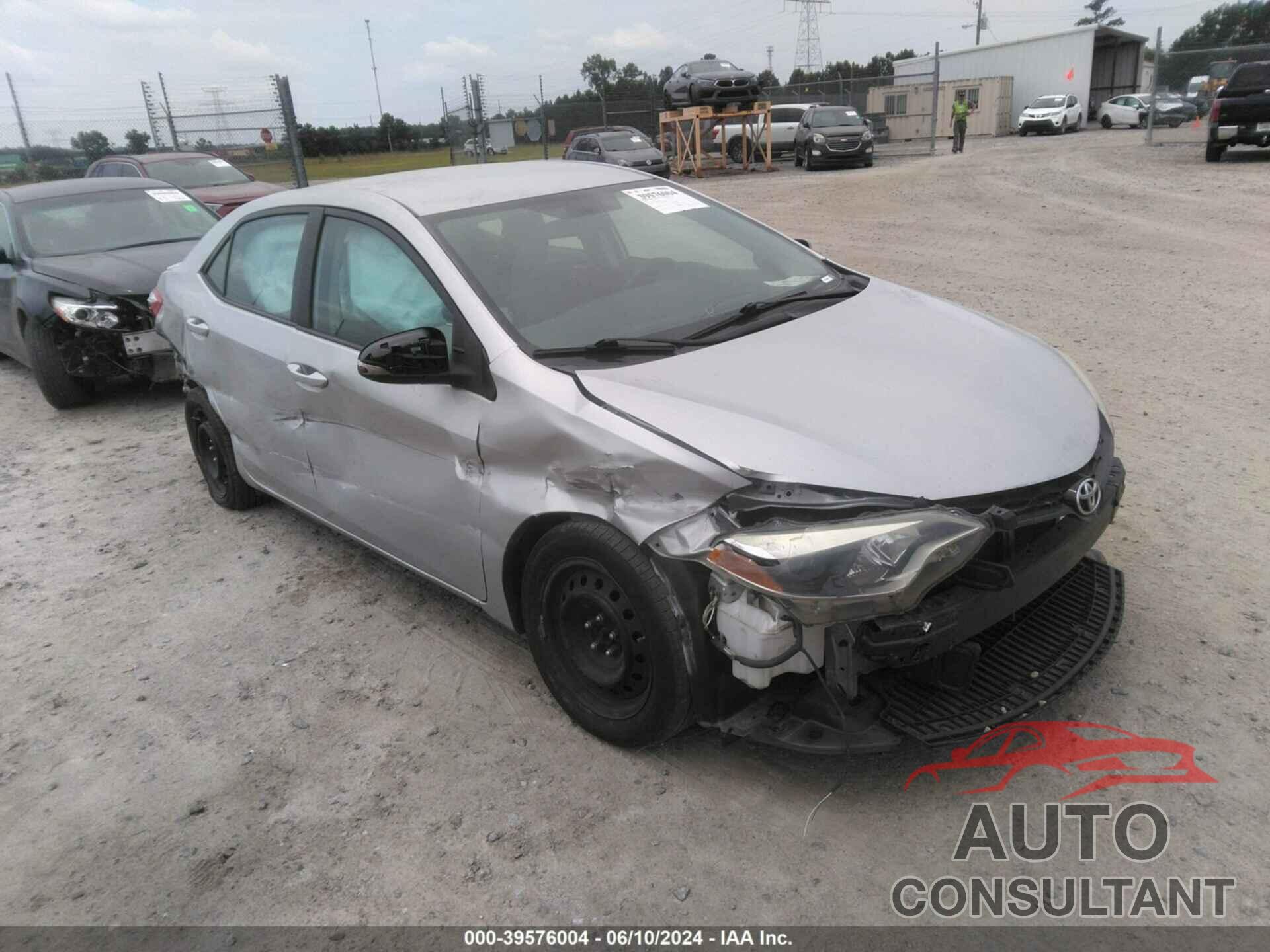 TOYOTA COROLLA 2016 - 5YFBURHE2GP409490