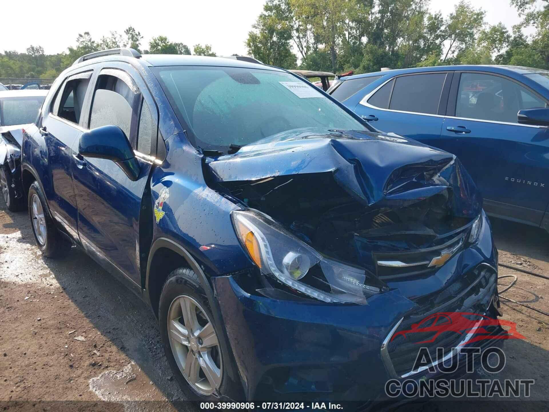 CHEVROLET TRAX 2019 - 3GNCJLSB1KL401595