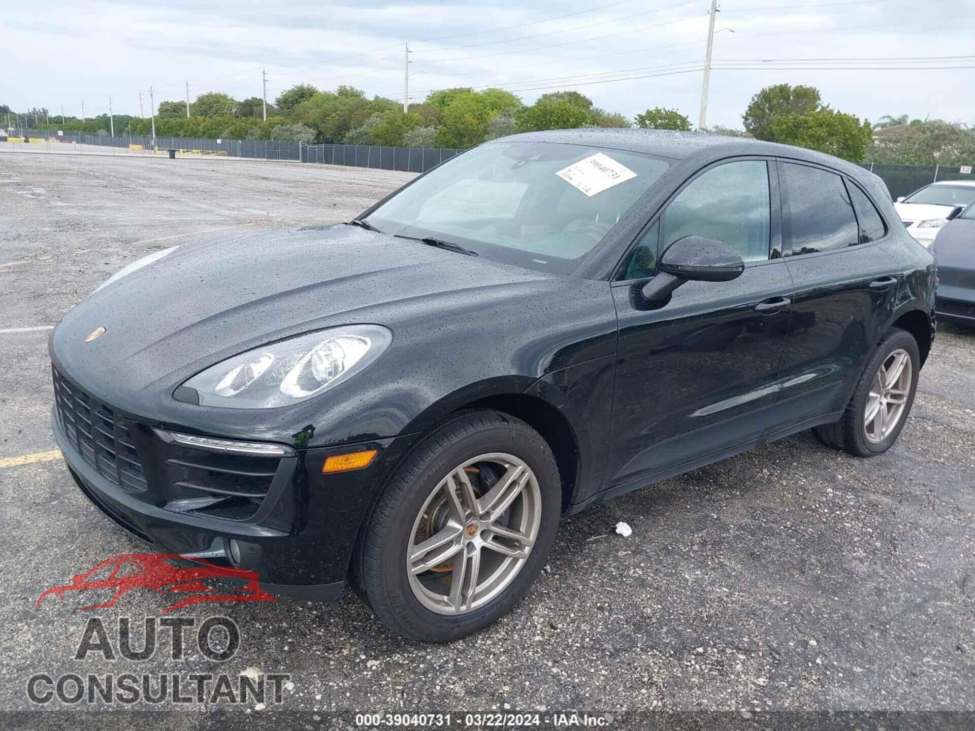 PORSCHE MACAN 2017 - WP1AA2A59HLB04728
