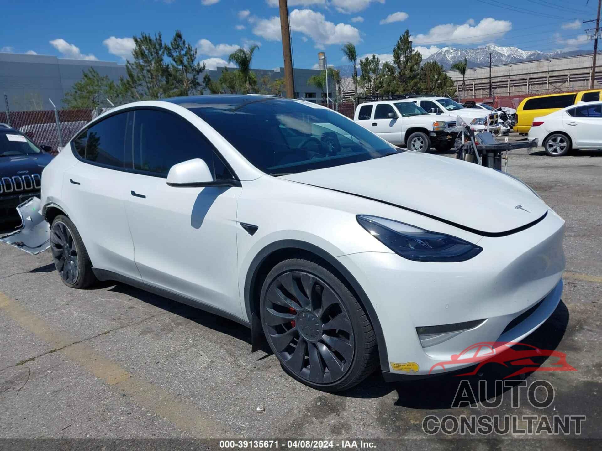 TESLA MODEL Y 2022 - 7SAYGDEFXNF384013