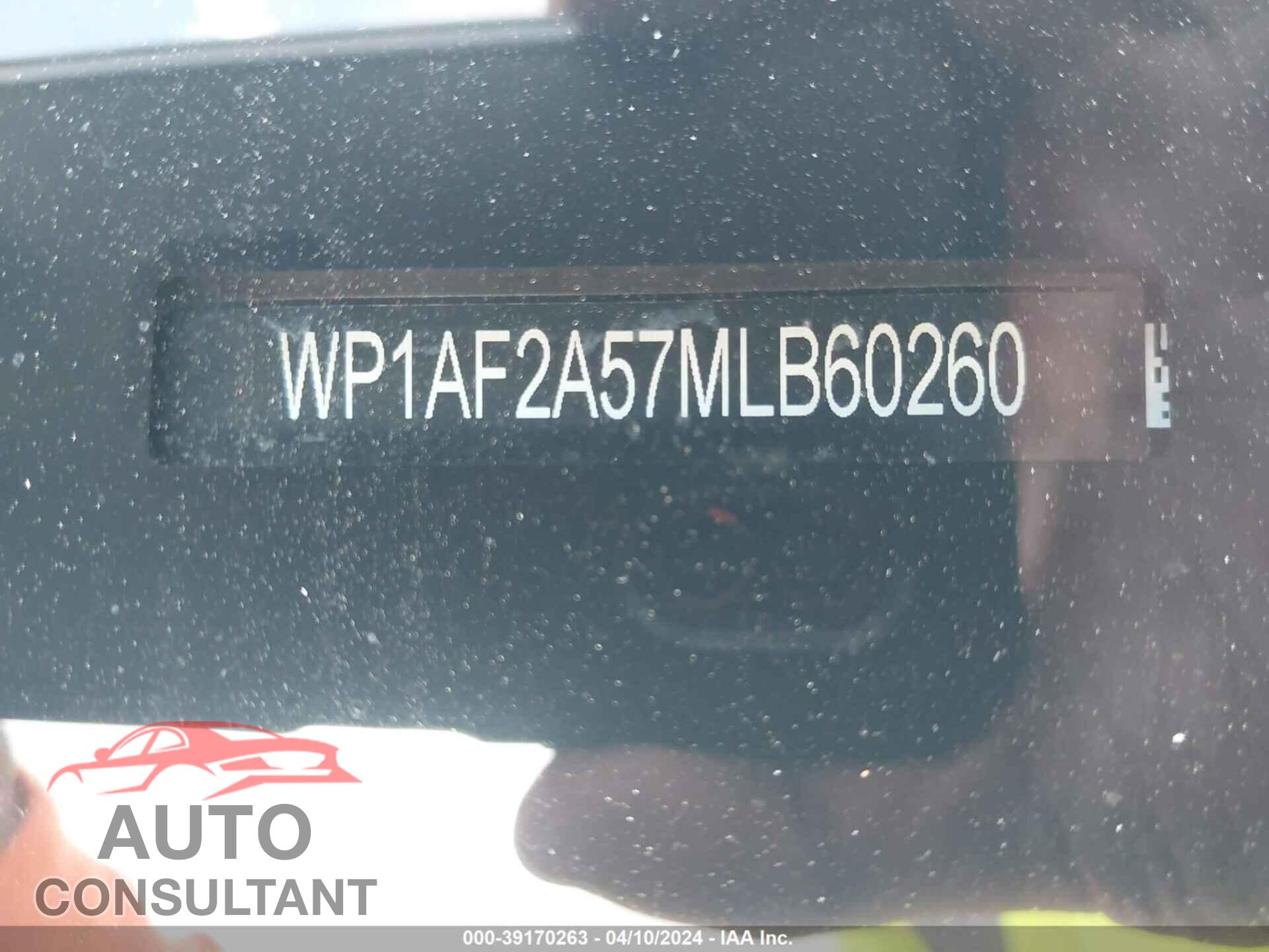 PORSCHE MACAN 2021 - WP1AF2A57MLB60260