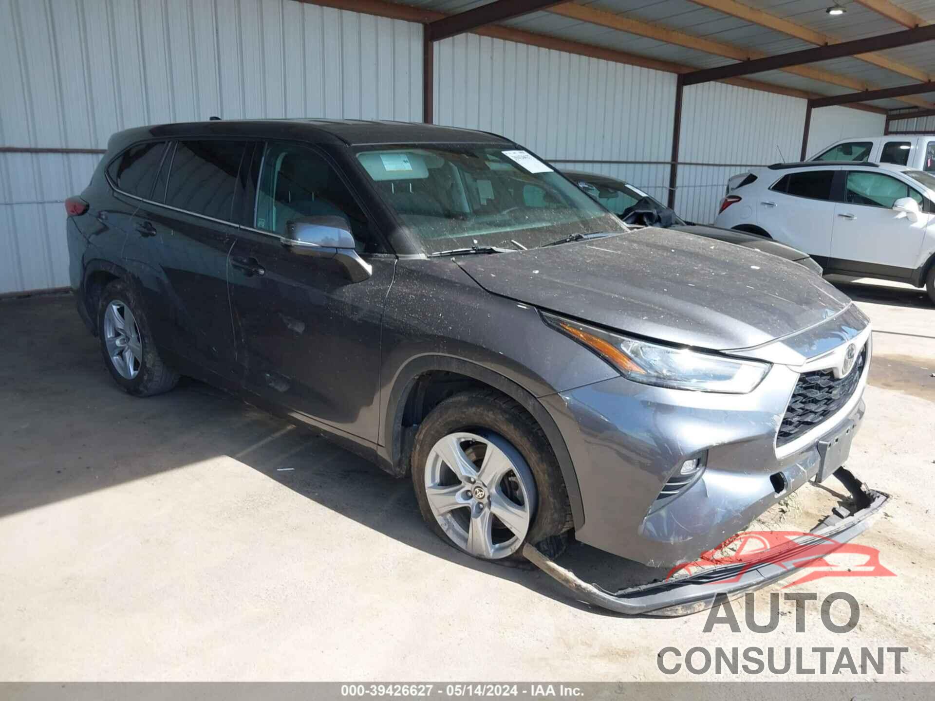 TOYOTA HIGHLANDER 2020 - 5TDZZRAH8LS506988