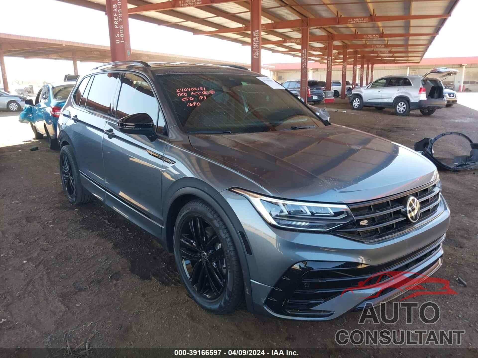 VOLKSWAGEN TIGUAN 2022 - 3VVCB7AX8NM001690