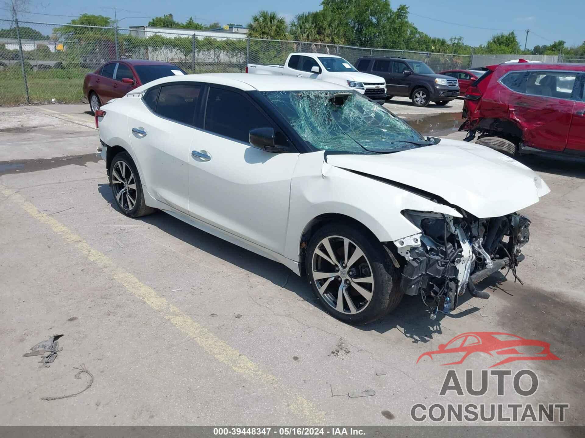 NISSAN MAXIMA 2016 - 1N4AA6AP2GC906195