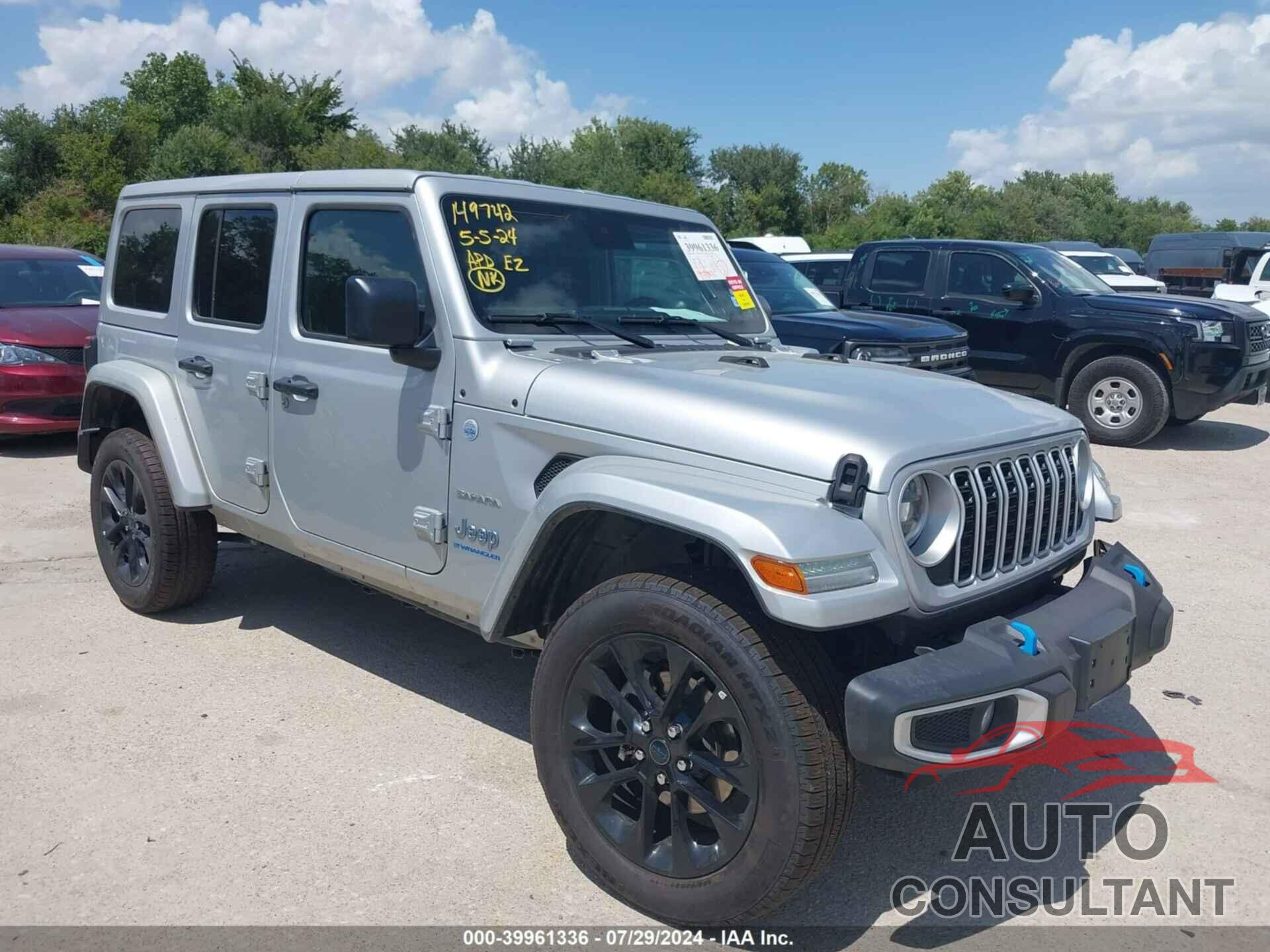 JEEP WRANGLER 4XE 2024 - 1C4RJXP68RW225588