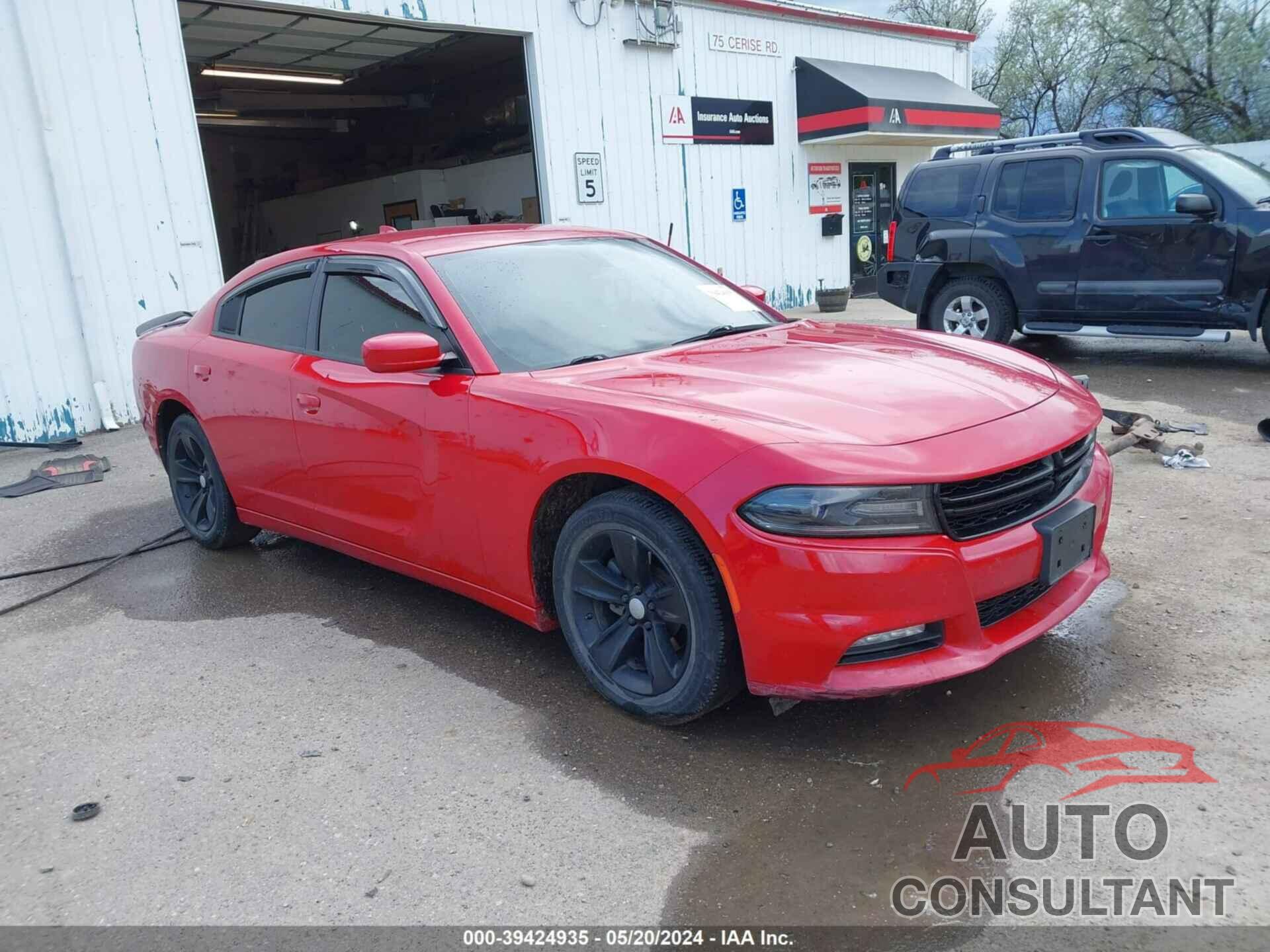 DODGE CHARGER 2016 - 2C3CDXHG8GH258241
