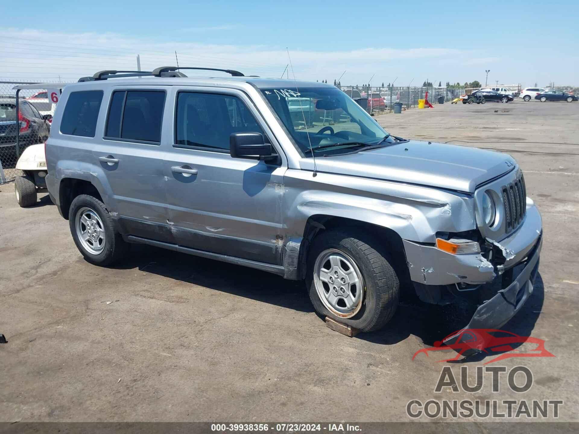 JEEP PATRIOT 2017 - 1C4NJPBA1HD122808