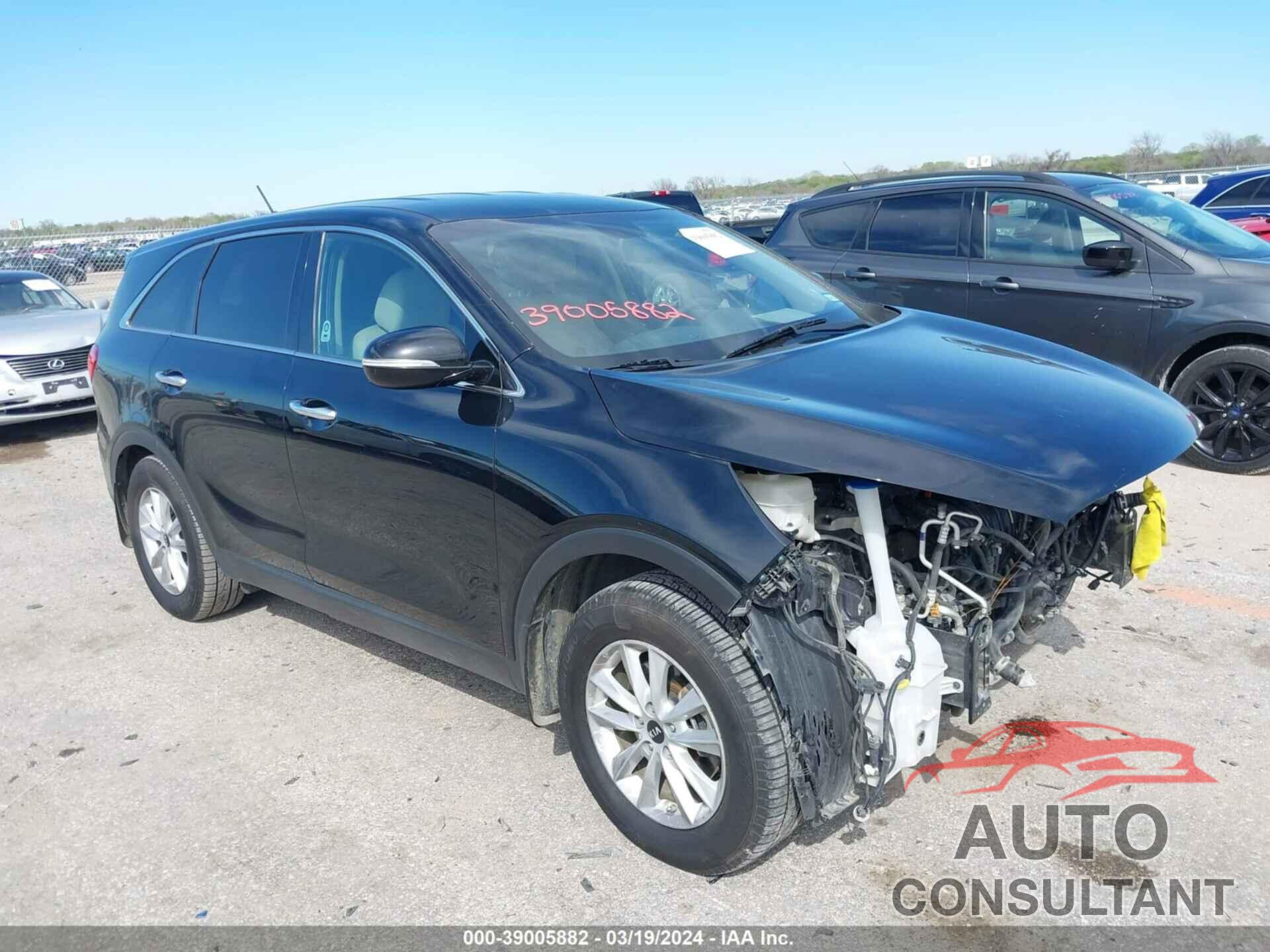 KIA SORENTO 2020 - 5XYPG4A38LG647254