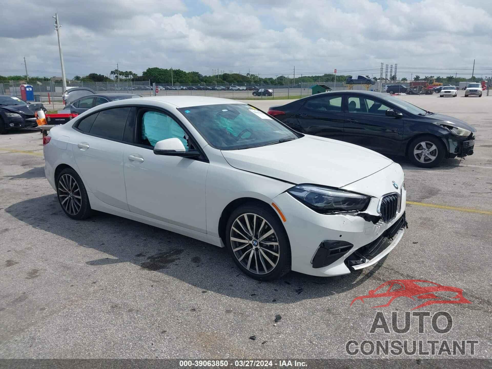 BMW 228I GRAN COUPE 2021 - WBA73AK08M7H12441