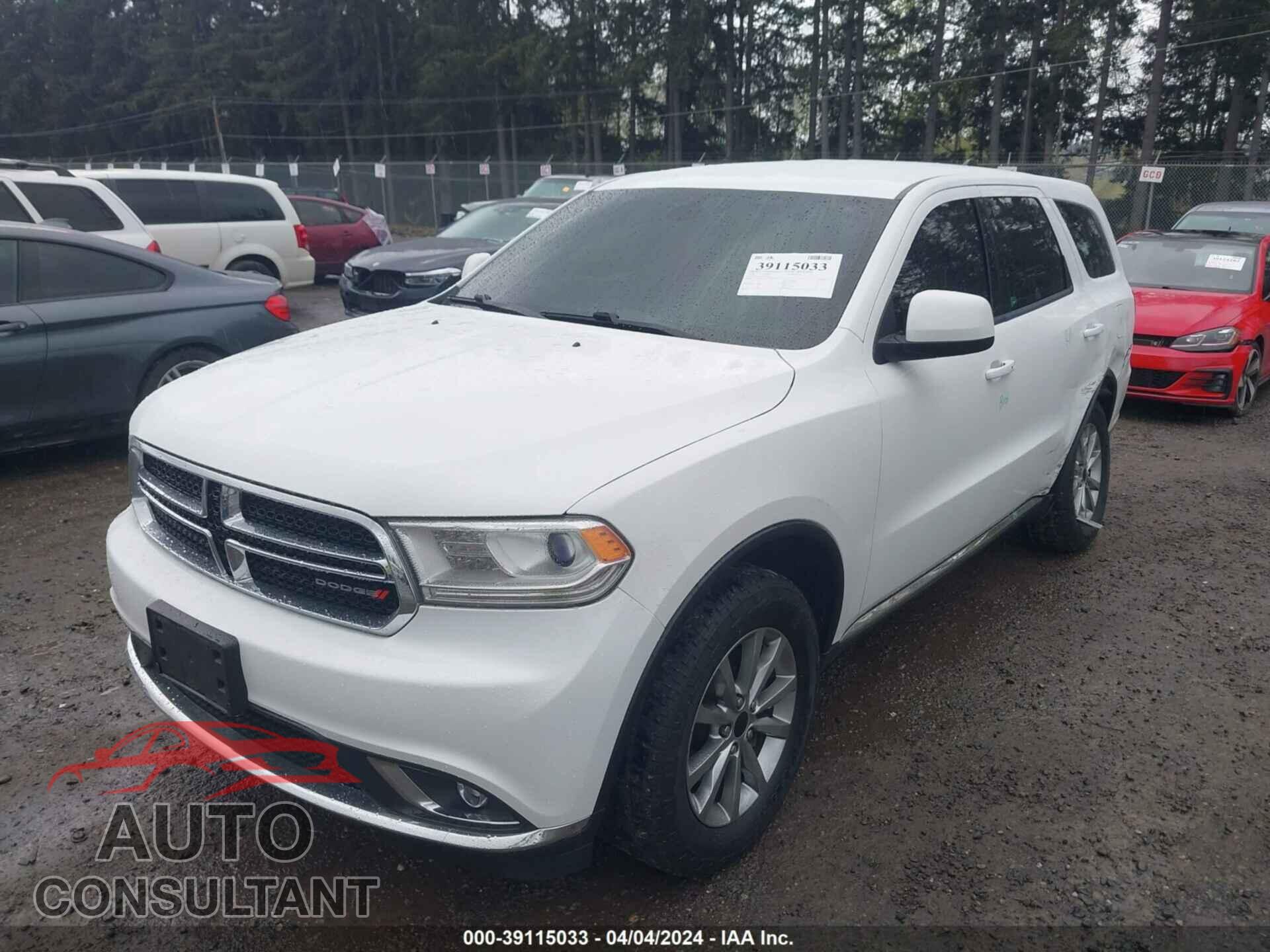 DODGE DURANGO 2018 - 1C4RDJAG4JC416355