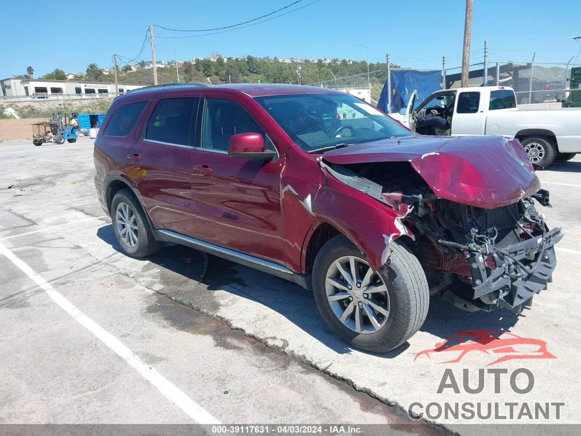 DODGE DURANGO 2018 - 1C4RDHAG8JC395065