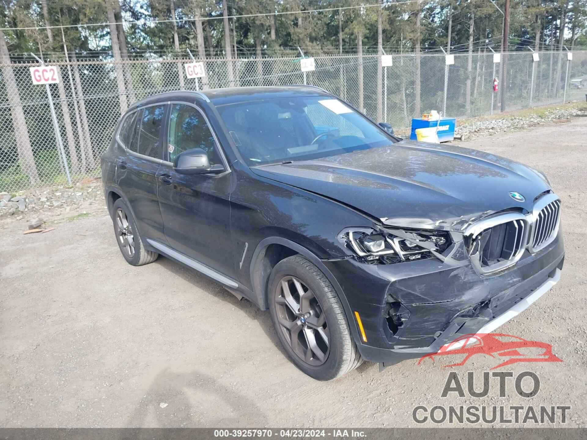 BMW X3 2022 - 5UX53DP06N9N17203