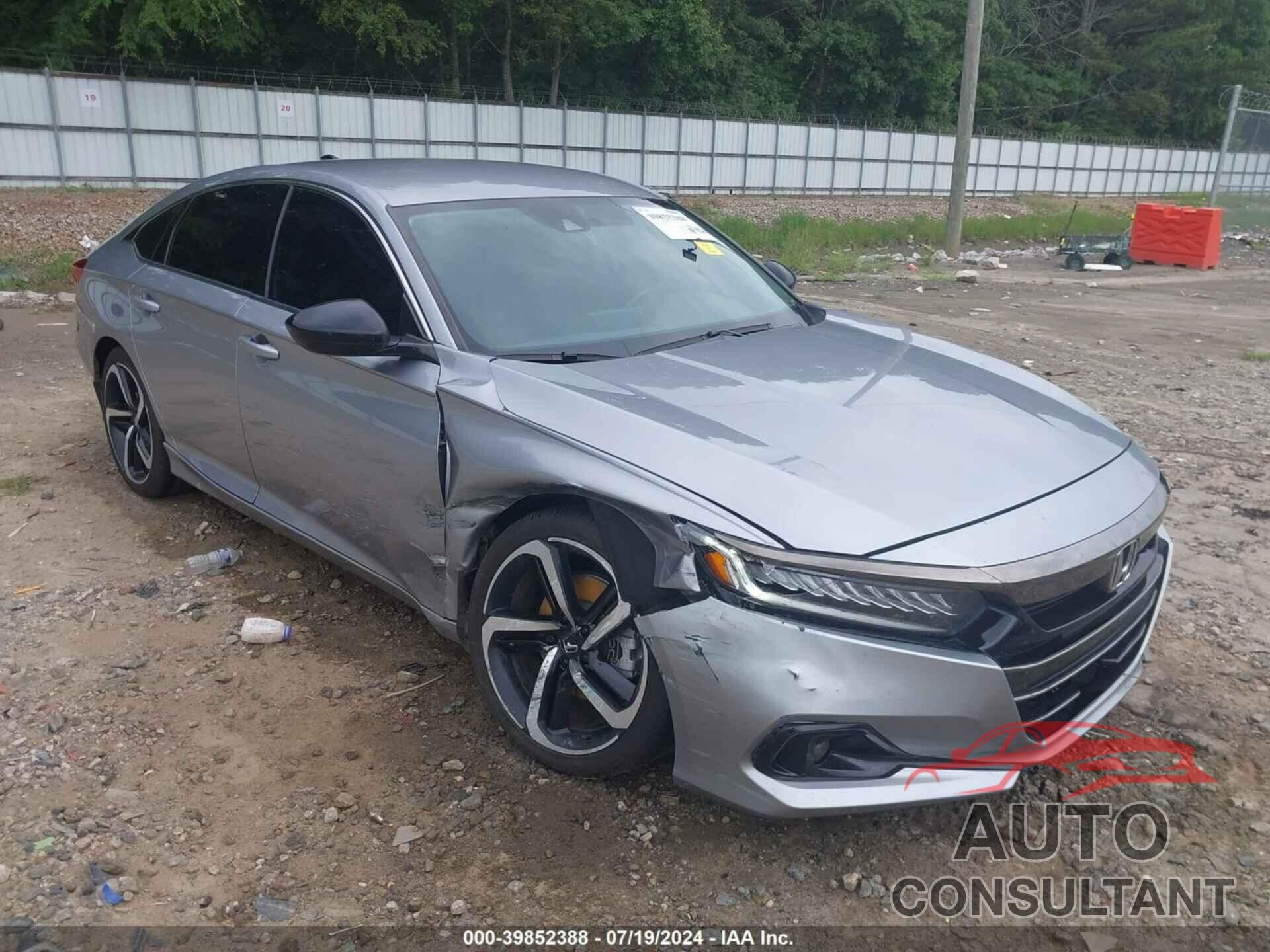 HONDA ACCORD 2021 - 1HGCV1F46MA069033