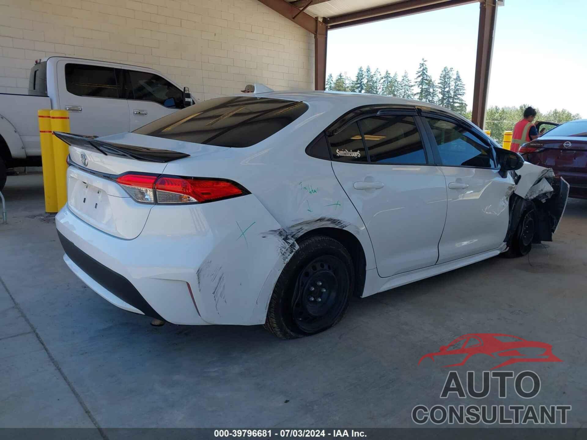 TOYOTA COROLLA 2020 - 5YFEPRAE8LP106626