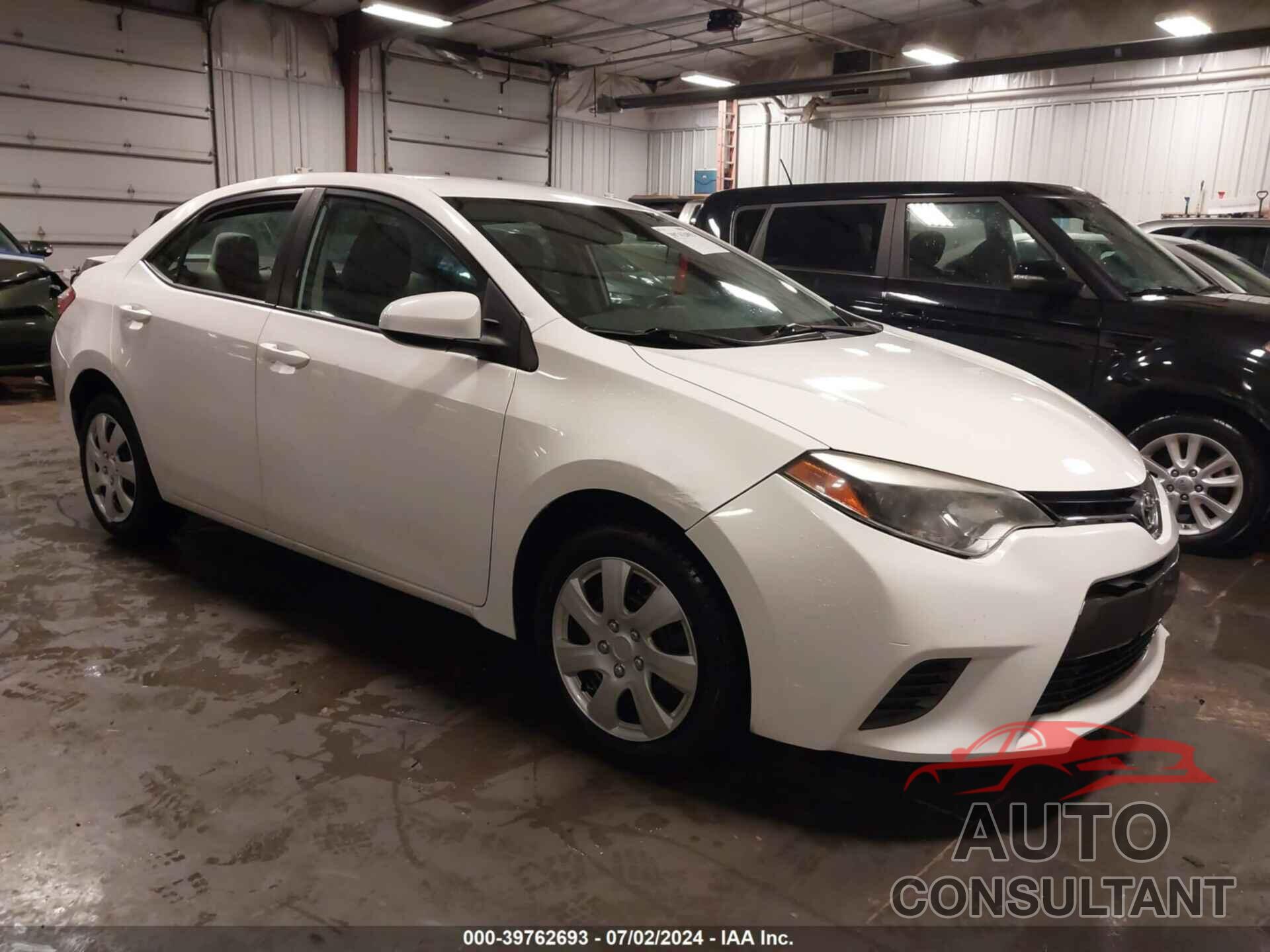 TOYOTA COROLLA 2016 - 5YFBURHE1GP499148