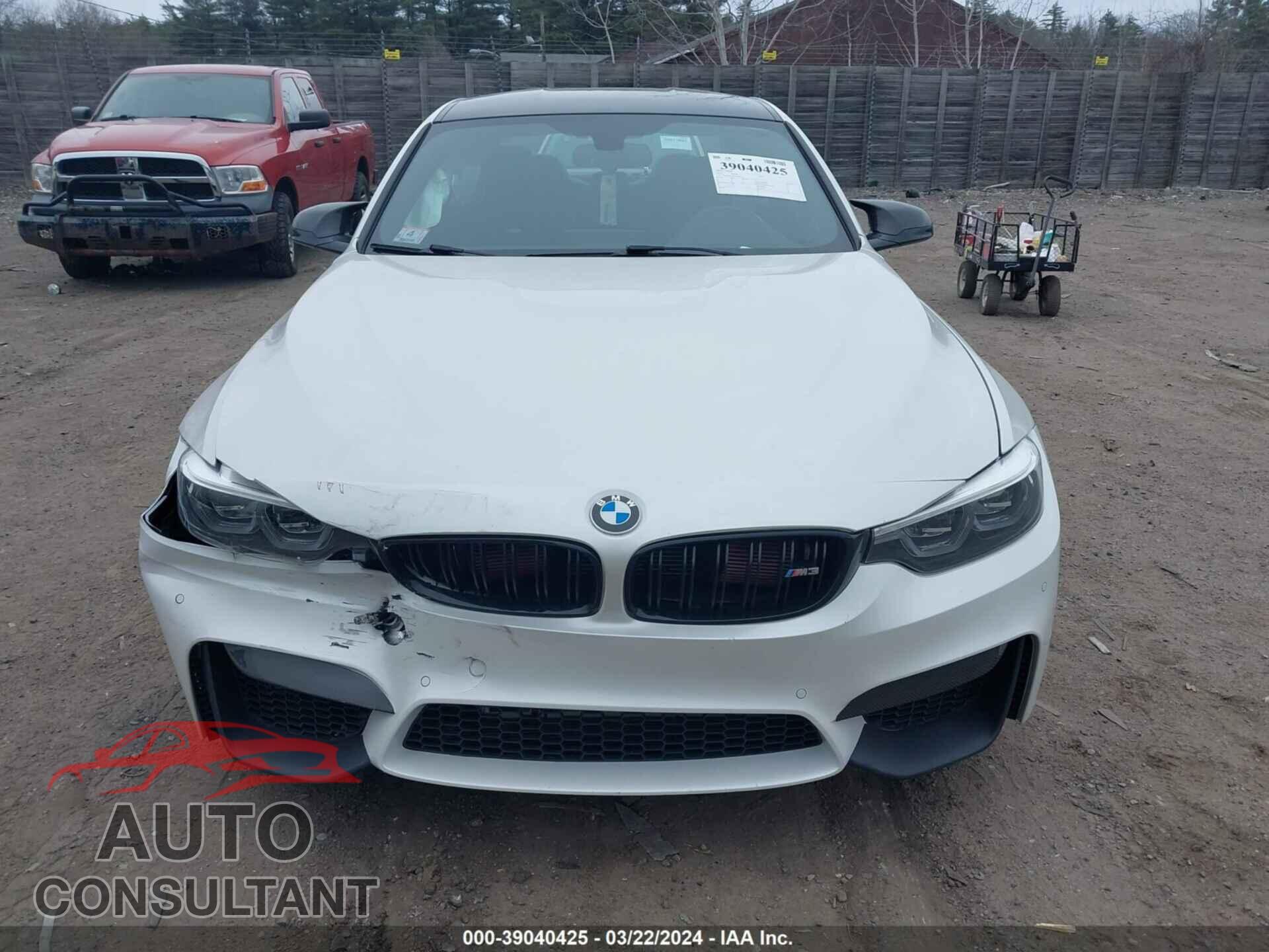 BMW M3 2018 - WBS8M9C59J5K99021