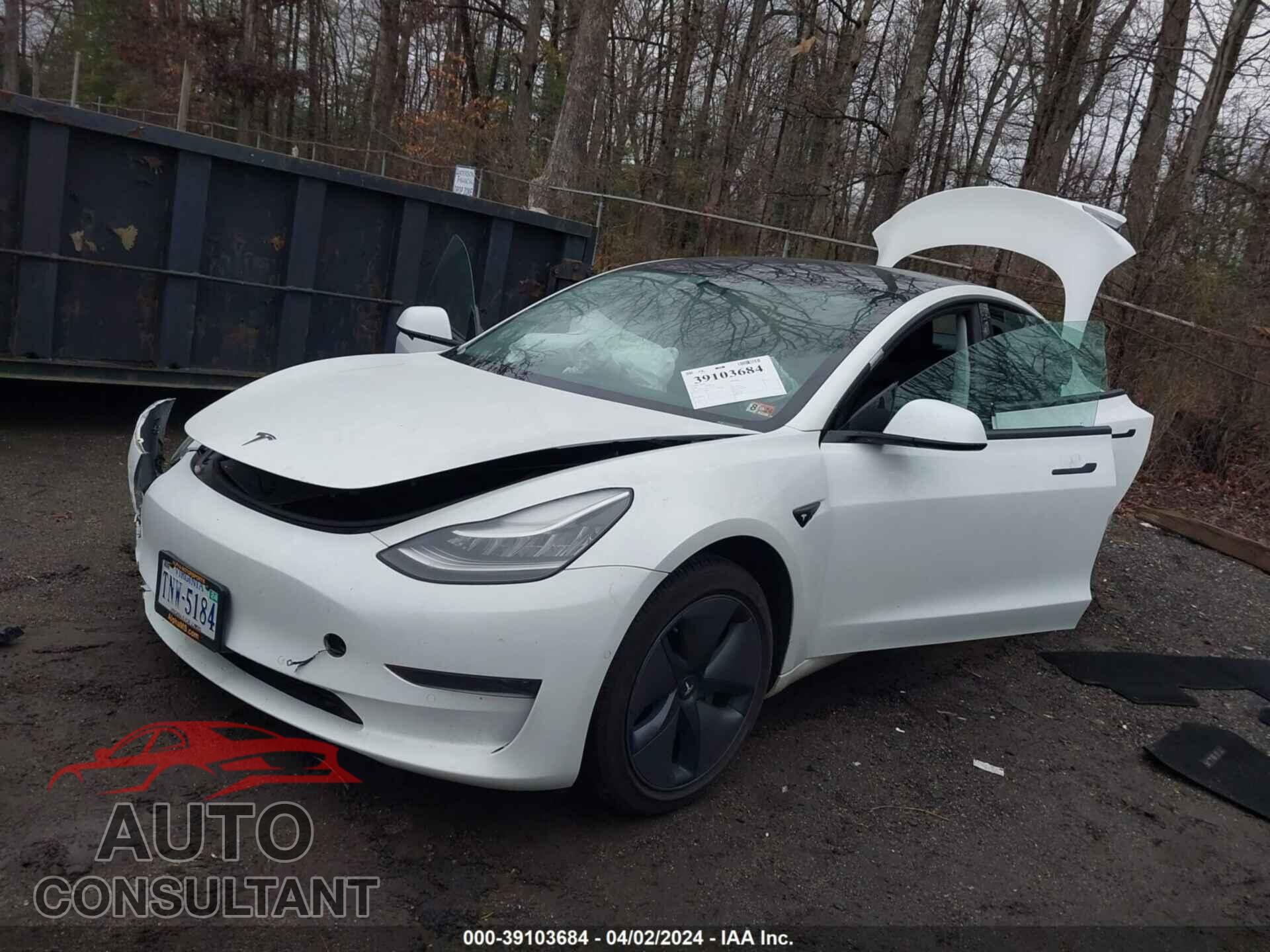 TESLA MODEL 3 2020 - 5YJ3E1EA9LF737354