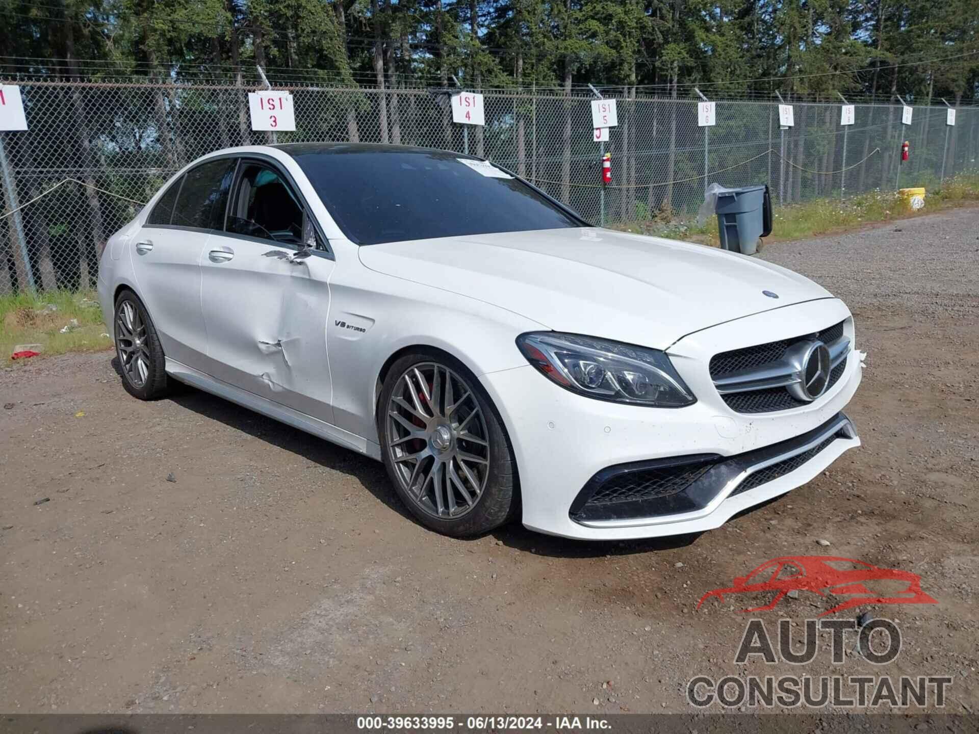 MERCEDES-BENZ AMG C 63 2017 - 55SWF8HB6HU188032