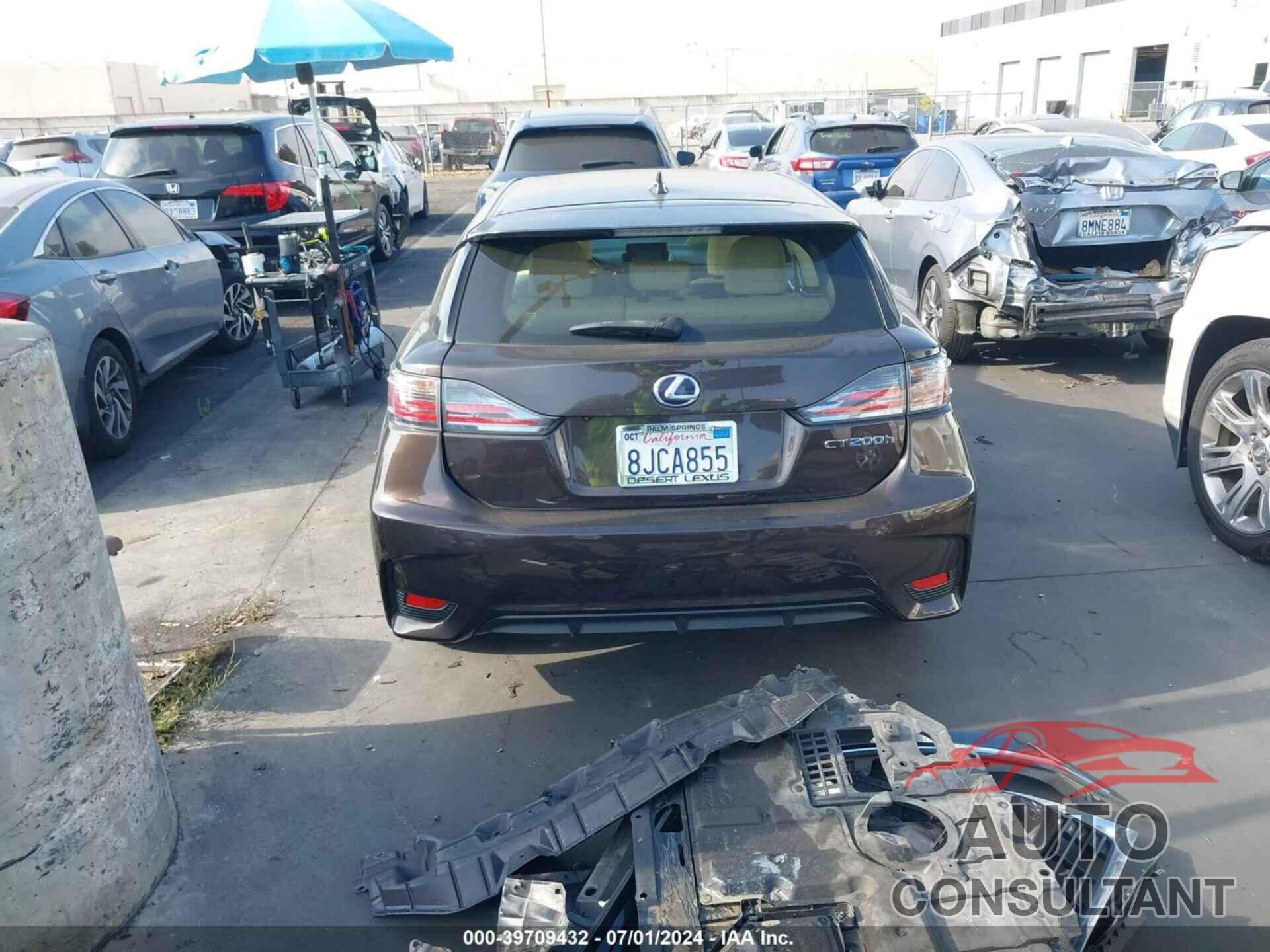 LEXUS CT 200H 2016 - JTHKD5BH9G2254168