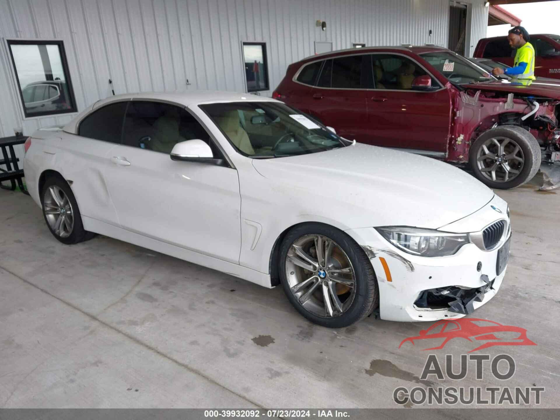 BMW 430I 2018 - WBA4Z1C5XJEC60558