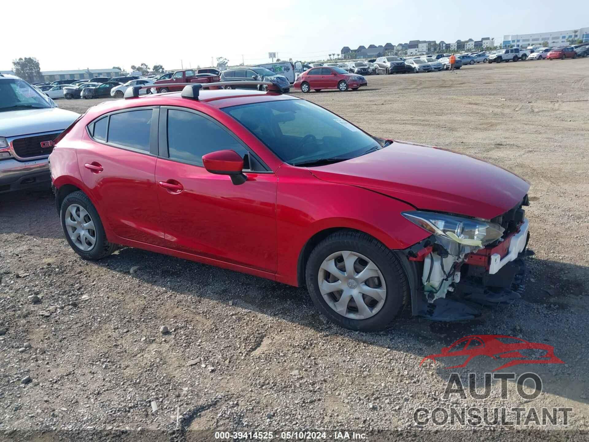 MAZDA MAZDA3 2016 - JM1BM1J70G1309499