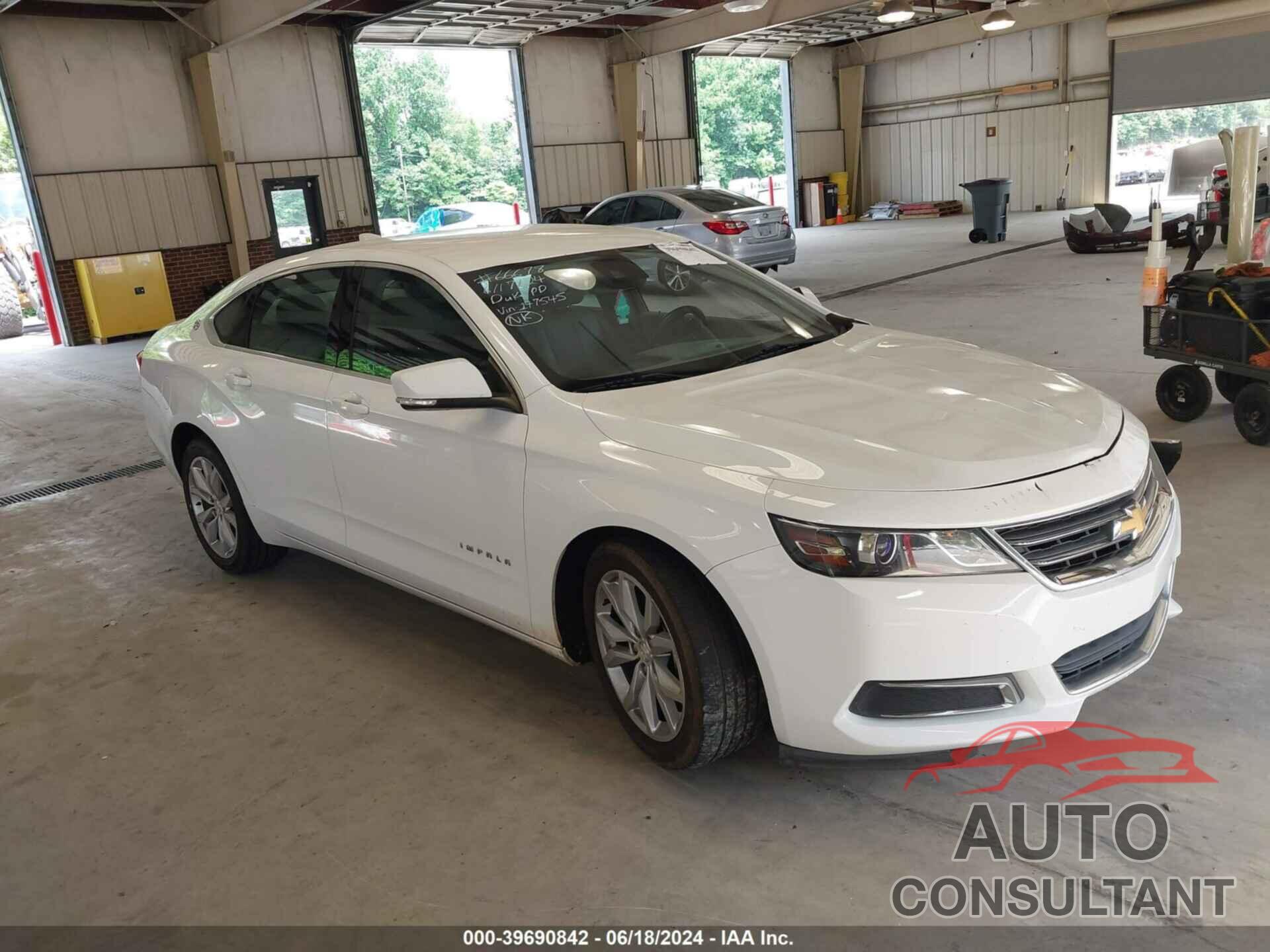 CHEVROLET IMPALA 2016 - 2G1115S39G9147545