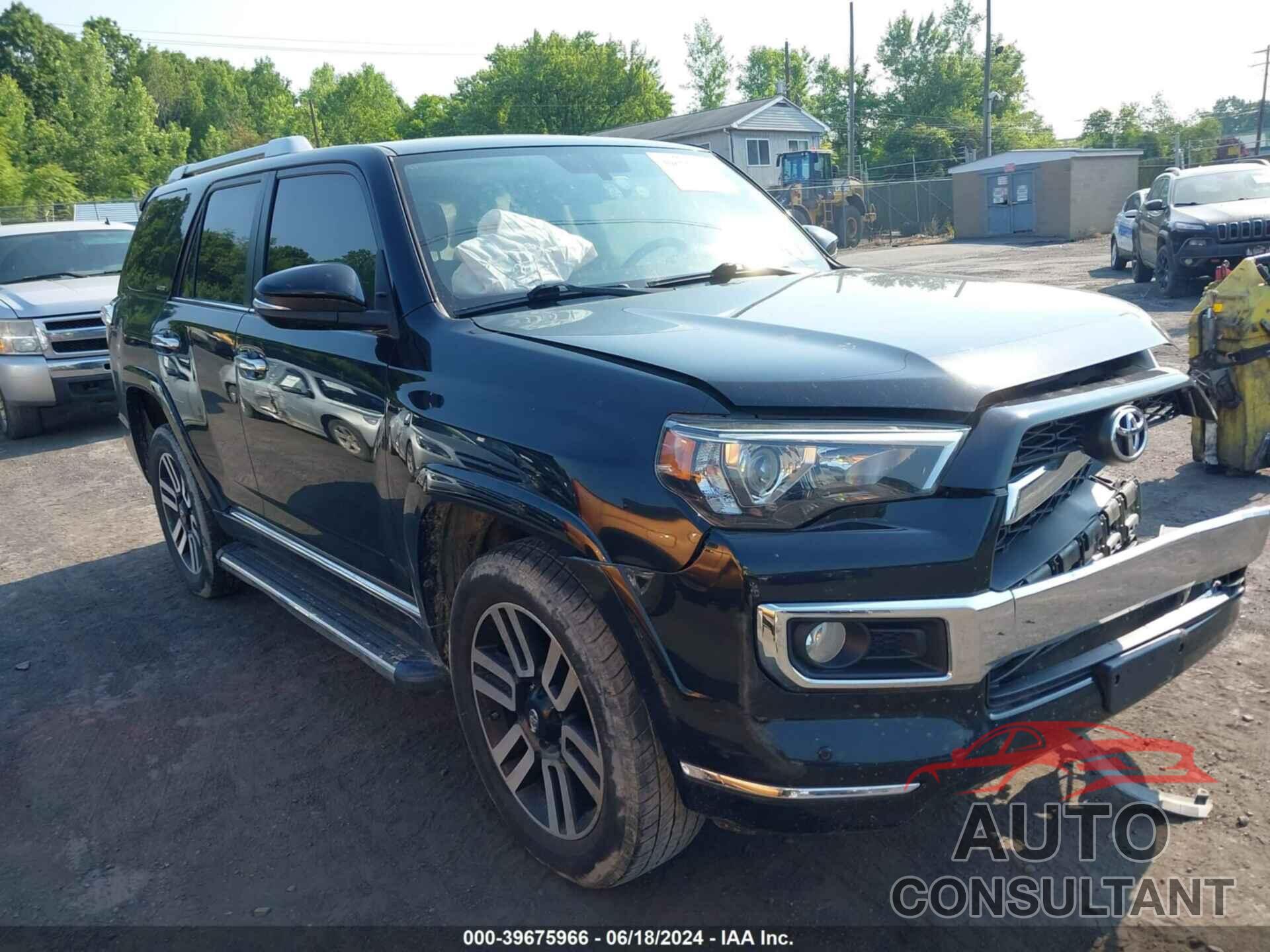 TOYOTA 4RUNNER 2016 - JTEBU5JR7G5297879