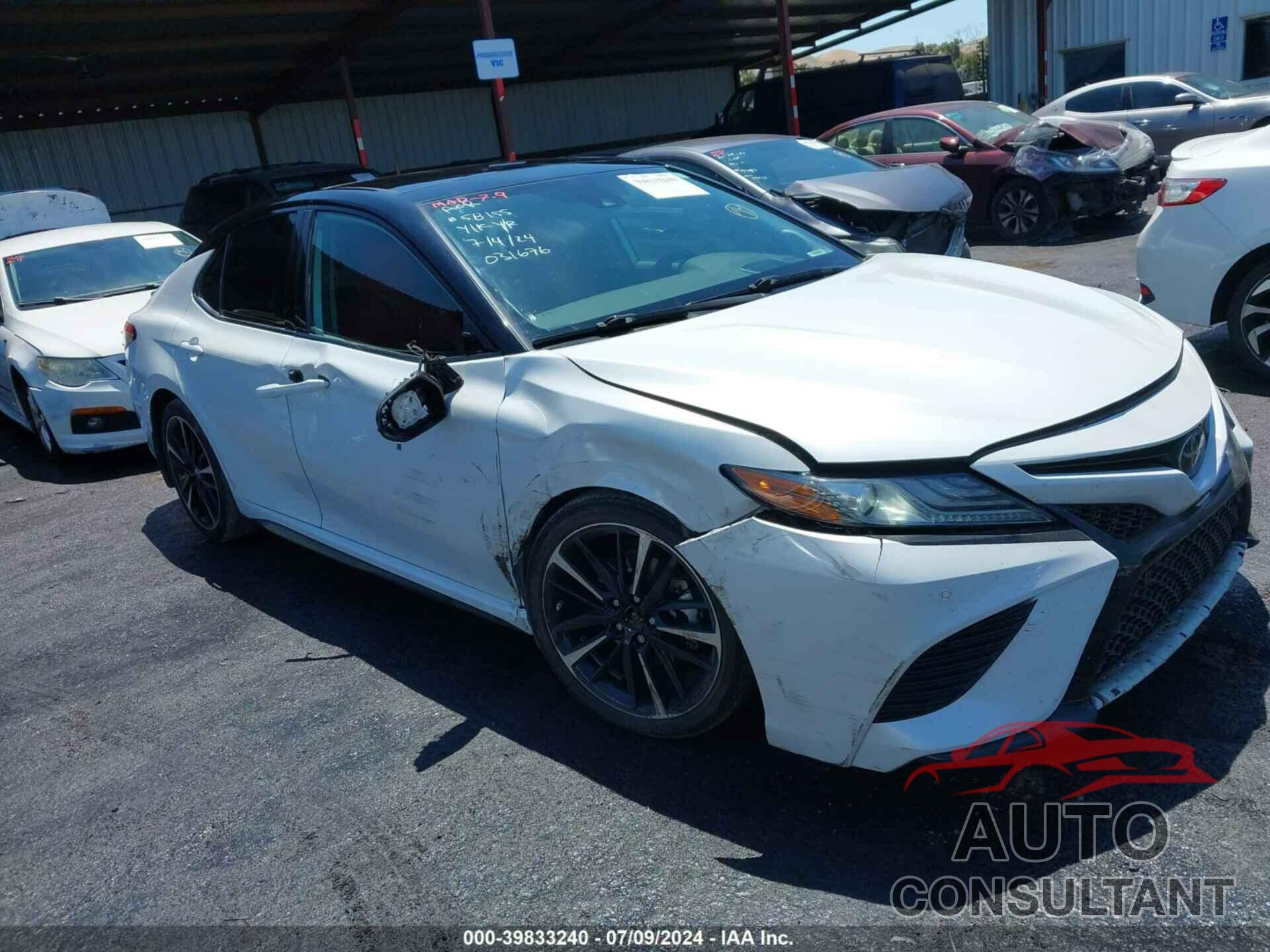 TOYOTA CAMRY 2019 - 4T1BZ1HKXKU031676
