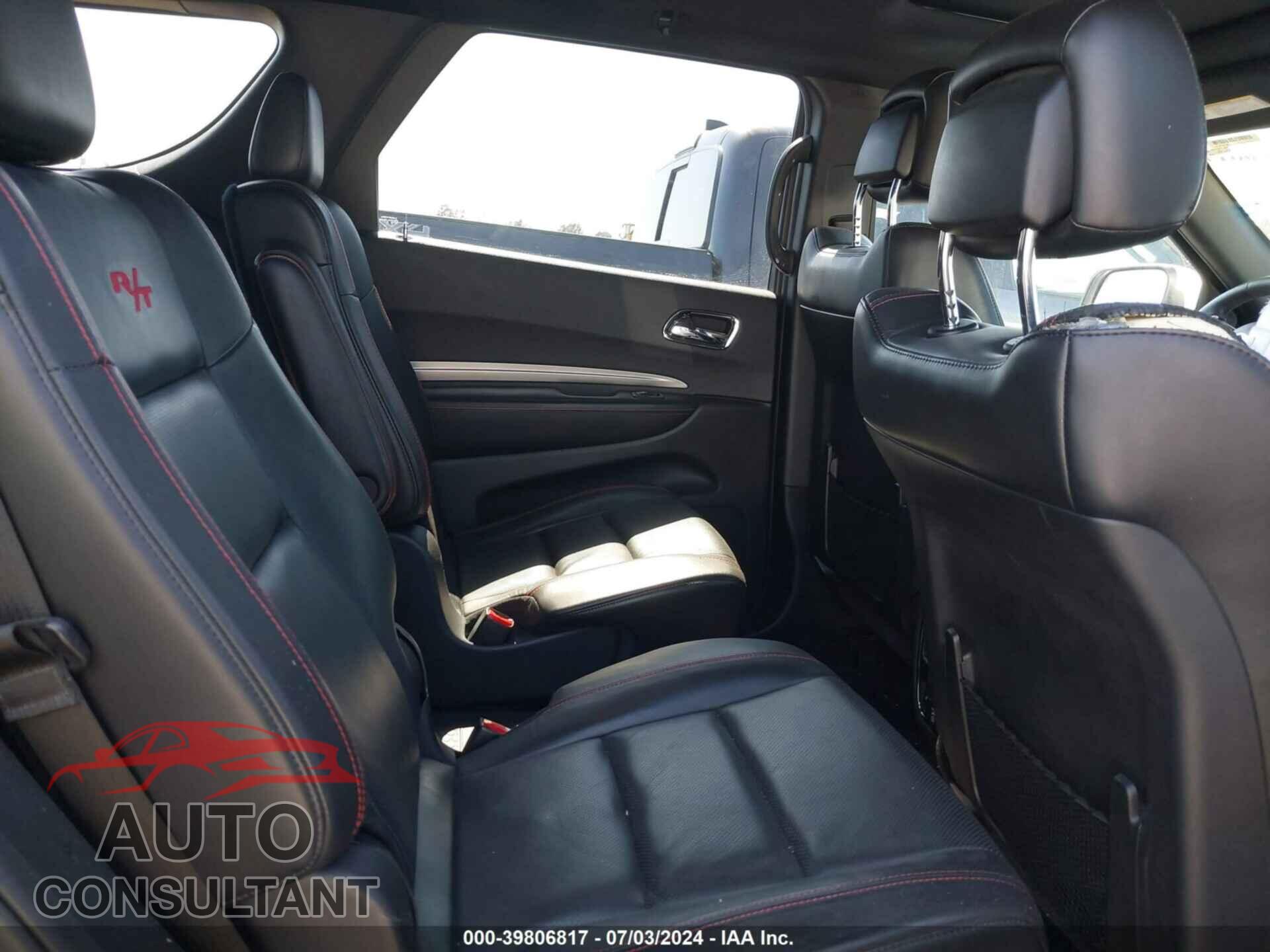 DODGE DURANGO 2017 - 1C4SDHCT2HC680687