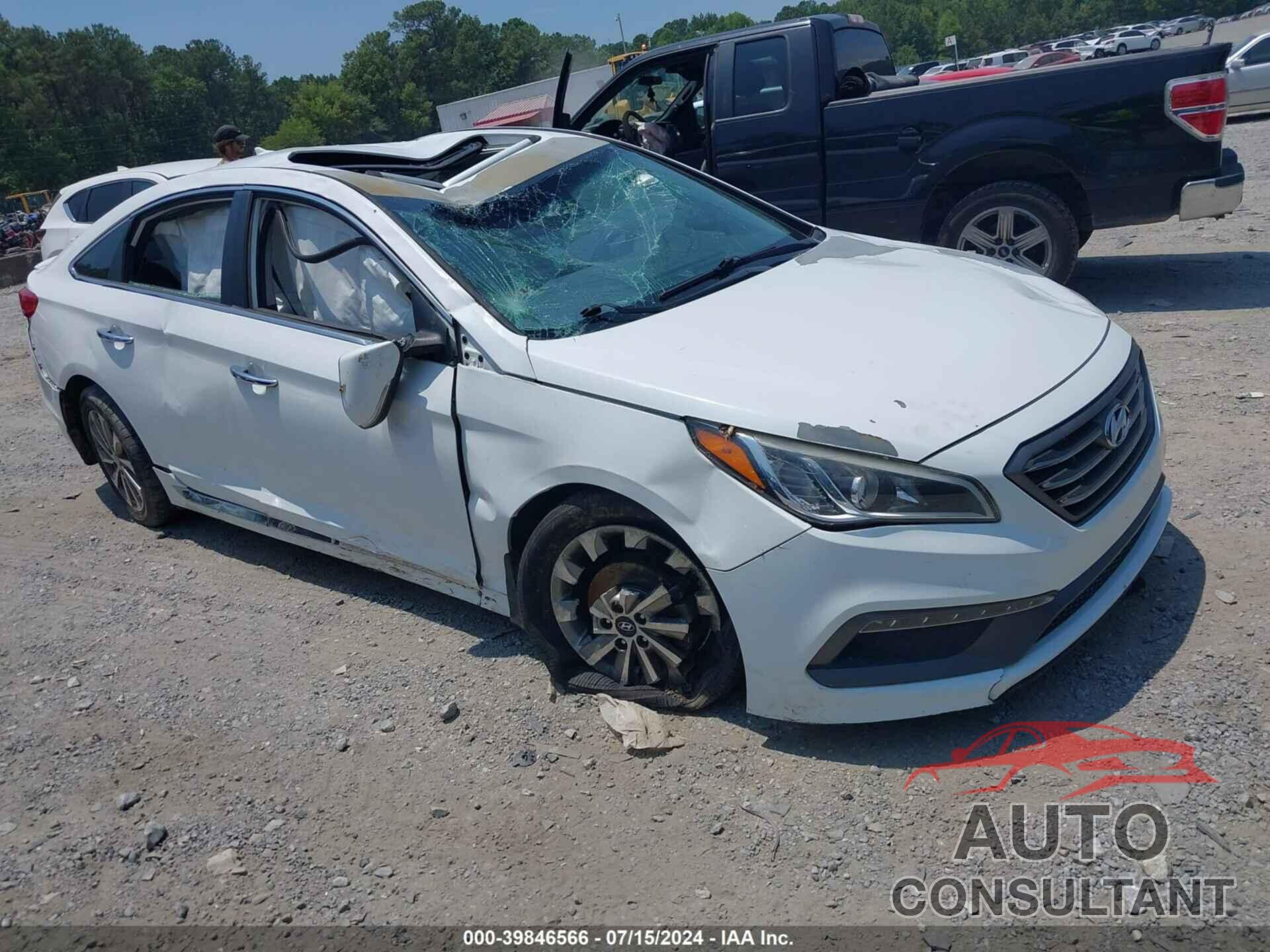 HYUNDAI SONATA 2017 - 5NPE34AF1HH569221