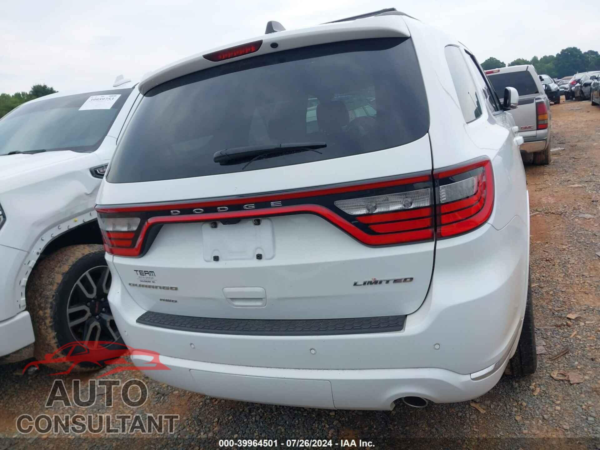 DODGE DURANGO 2016 - 1C4RDJDG4GC416831