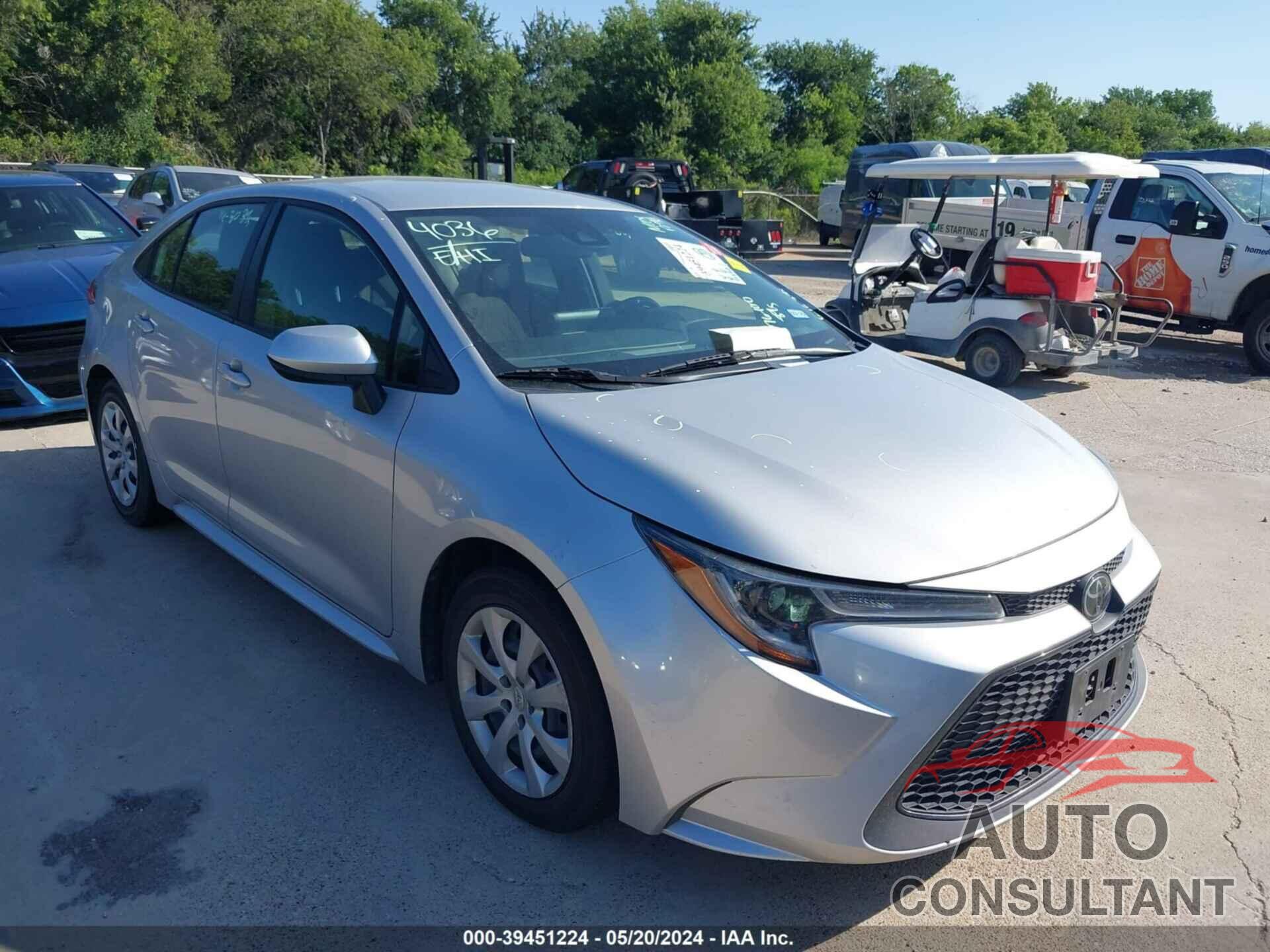 TOYOTA COROLLA 2022 - JTDEPMAE6N3017068