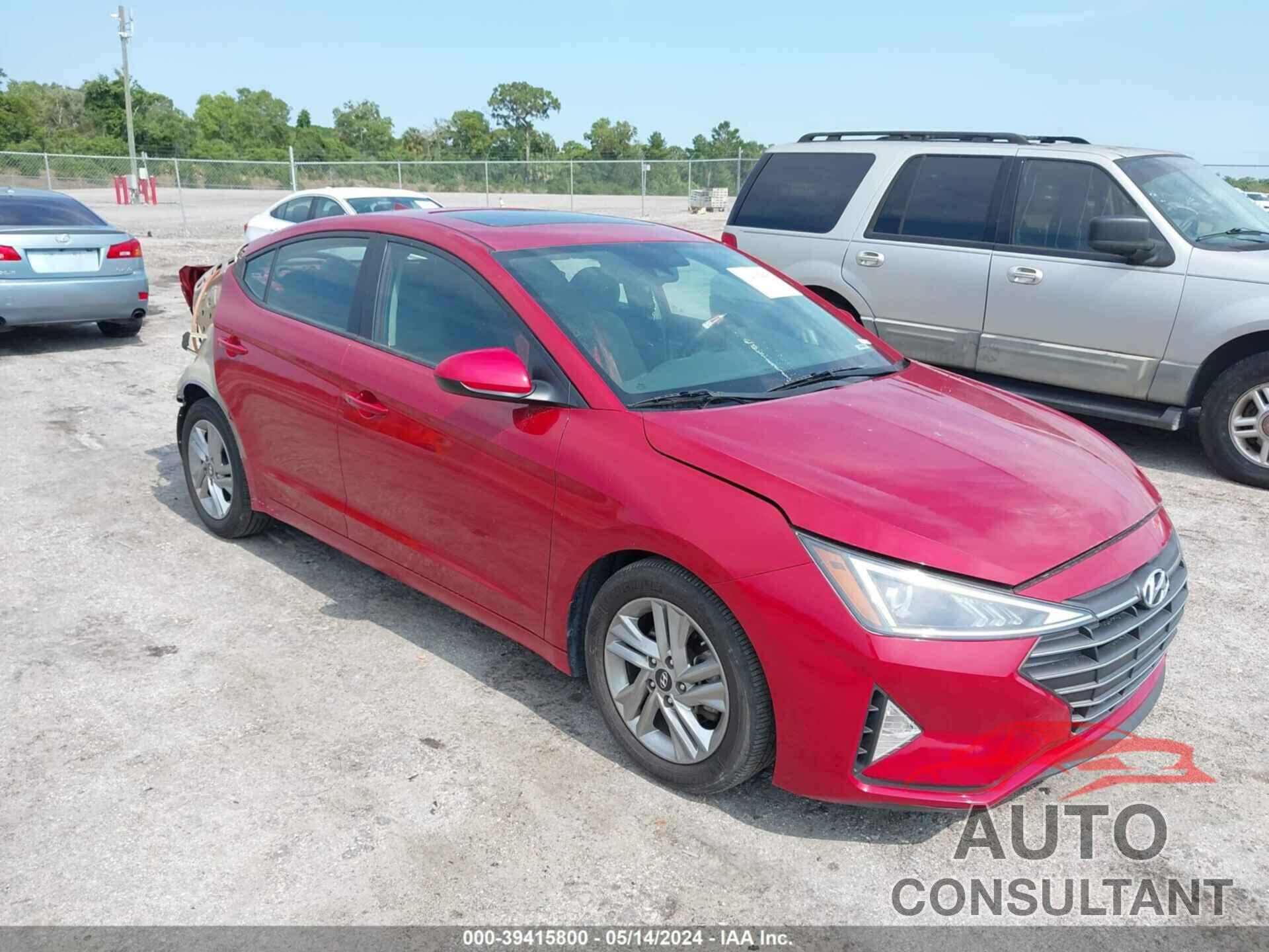 HYUNDAI ELANTRA 2020 - KMHD84LF4LU043685
