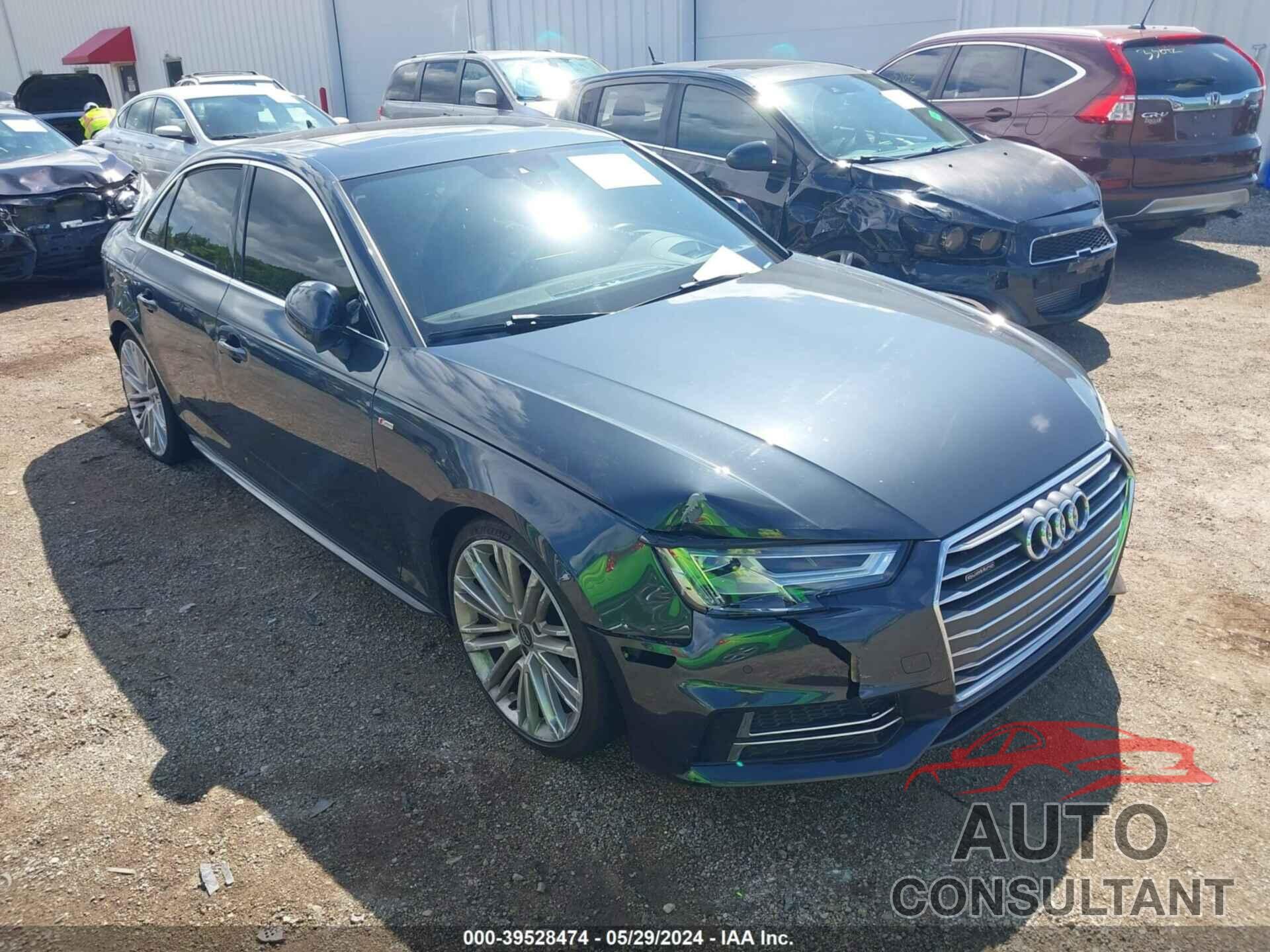 AUDI A4 2017 - WAUFNAF43HN019276