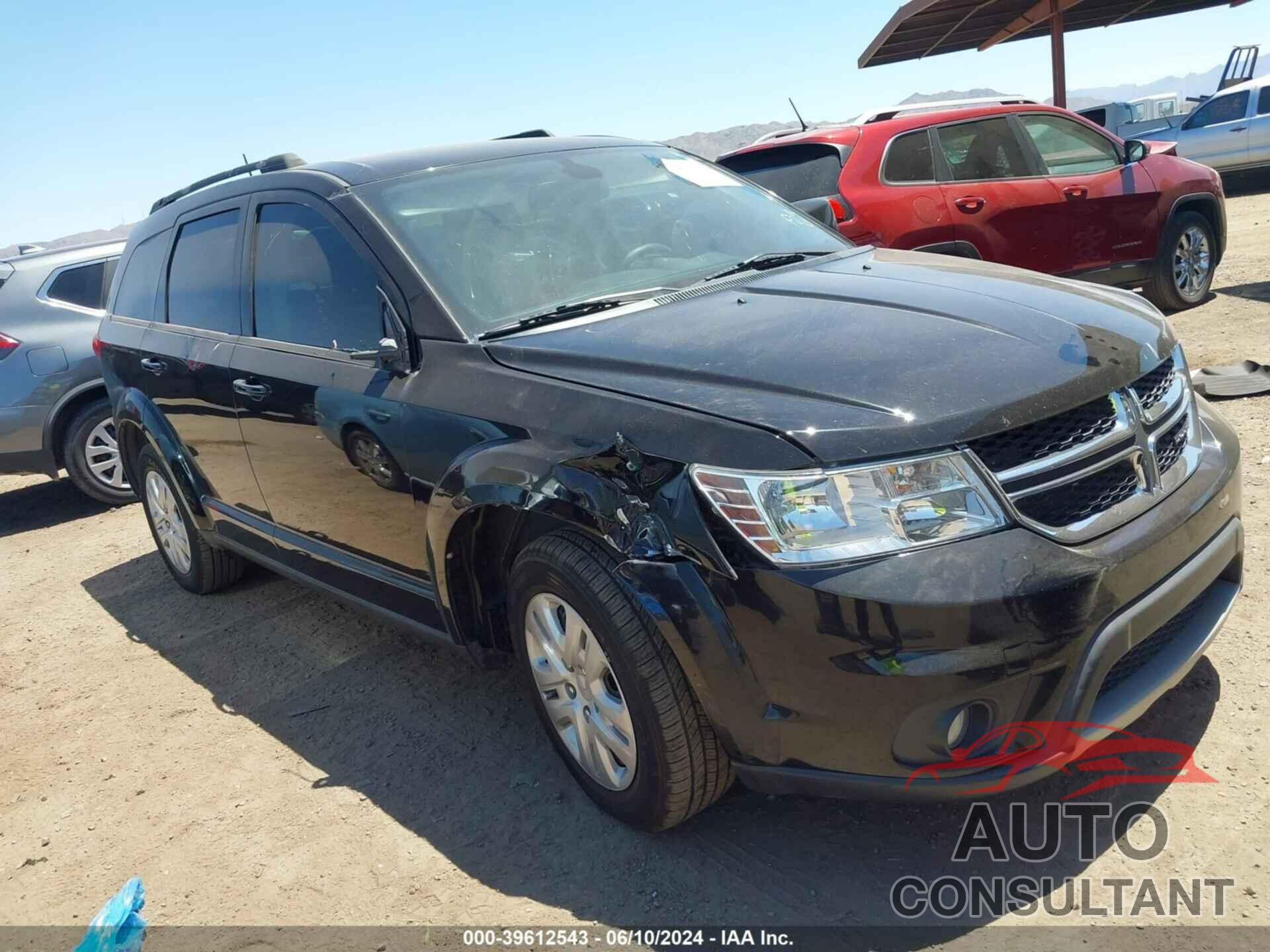 DODGE JOURNEY 2019 - 3C4PDCBG8KT870308