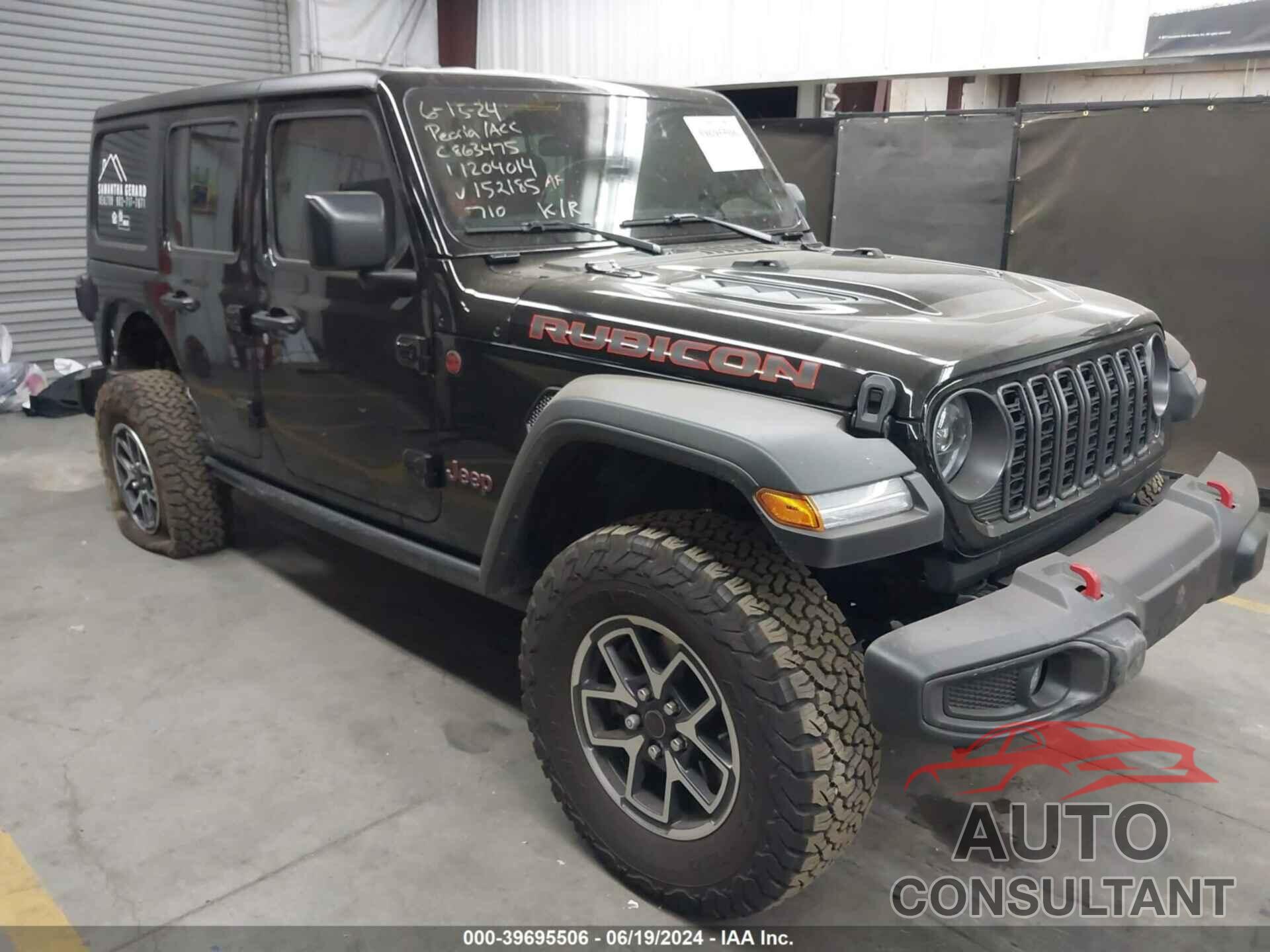 JEEP WRANGLER 2024 - 1C4PJXFG2RW152185