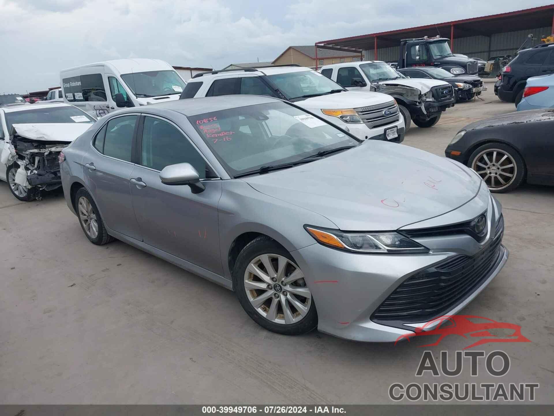 TOYOTA CAMRY 2019 - 4T1B11HK9KU771291
