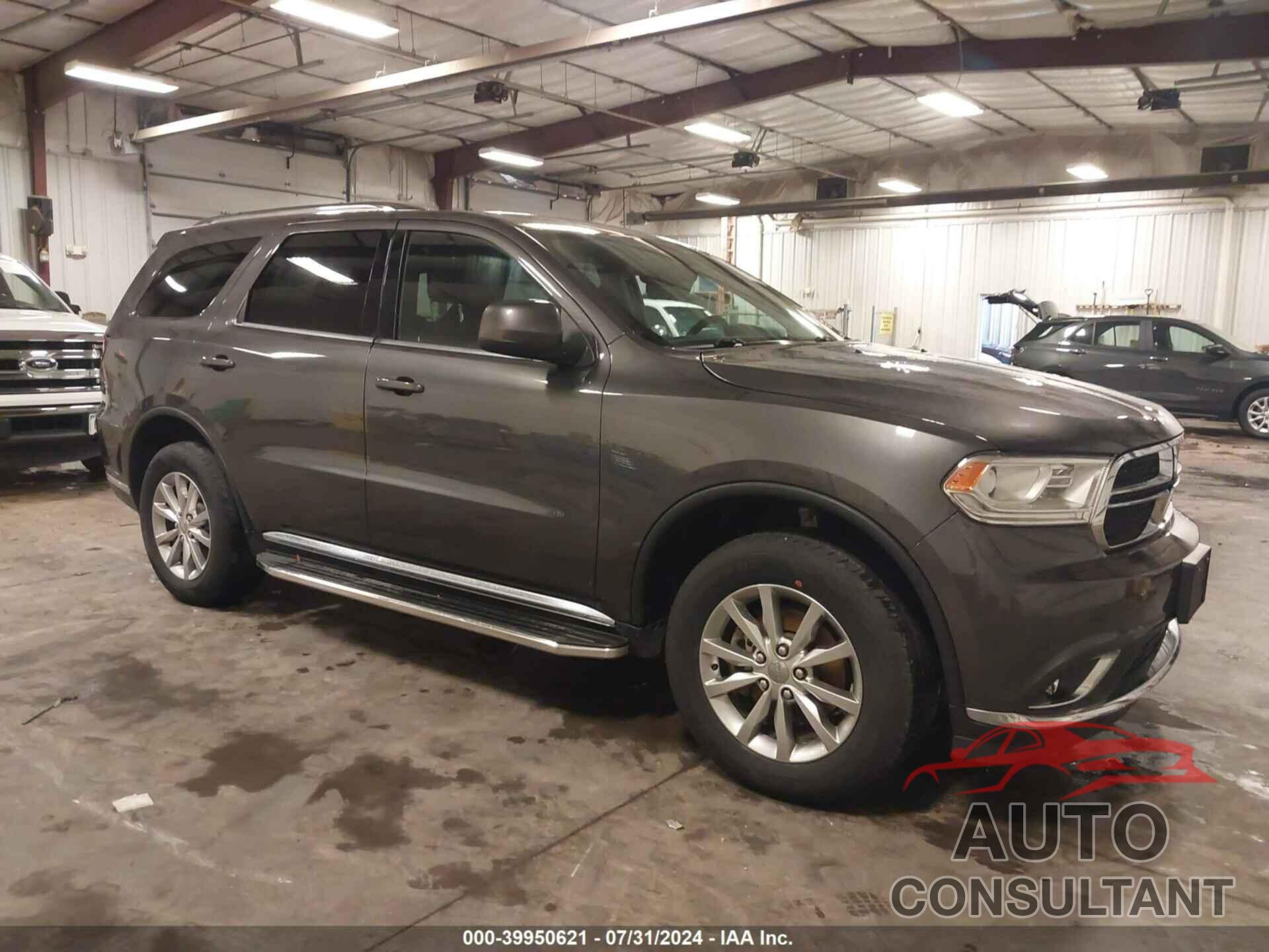 DODGE DURANGO 2017 - 1C4RDJAG2HC619478