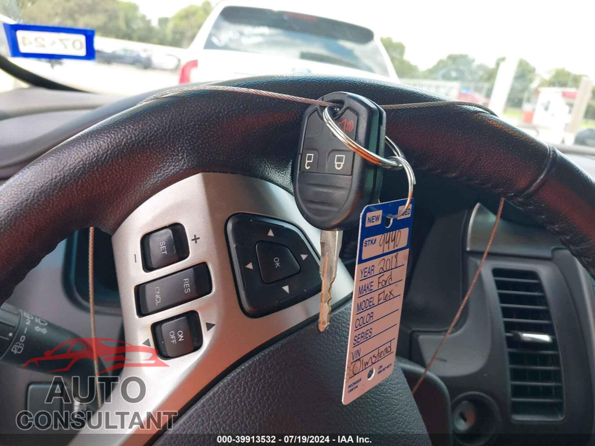 FORD FLEX 2018 - 2FMGK5B89JBA00714