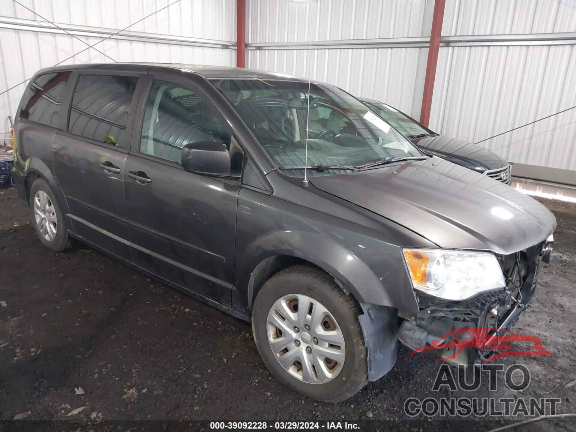 DODGE GRAND CARAVAN 2016 - 2C4RDGBG4GR209577