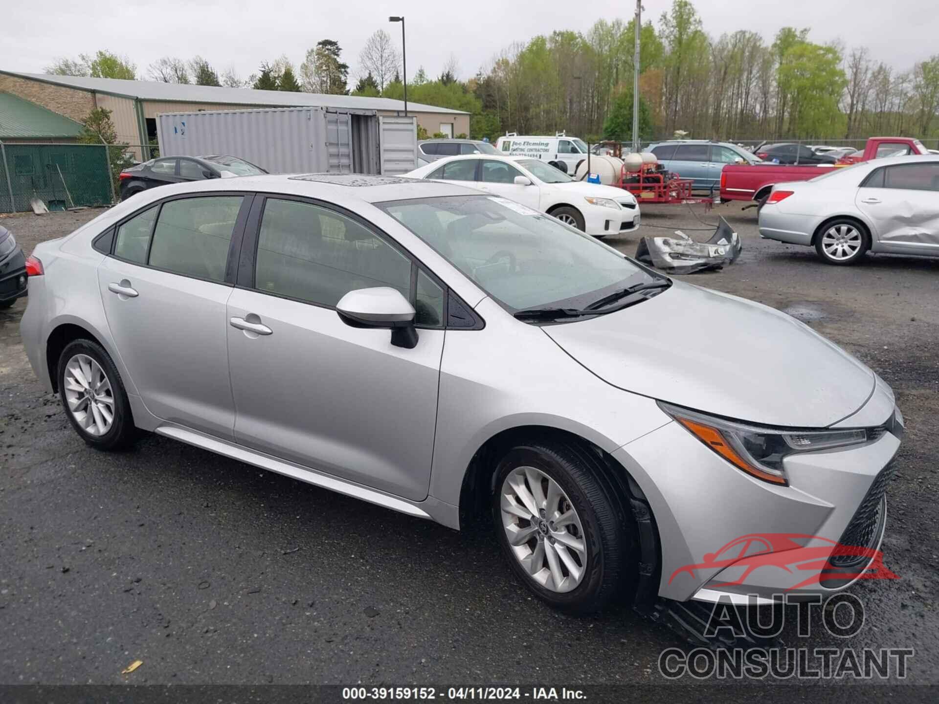 TOYOTA COROLLA 2020 - JTDHPRAEXLJ063019