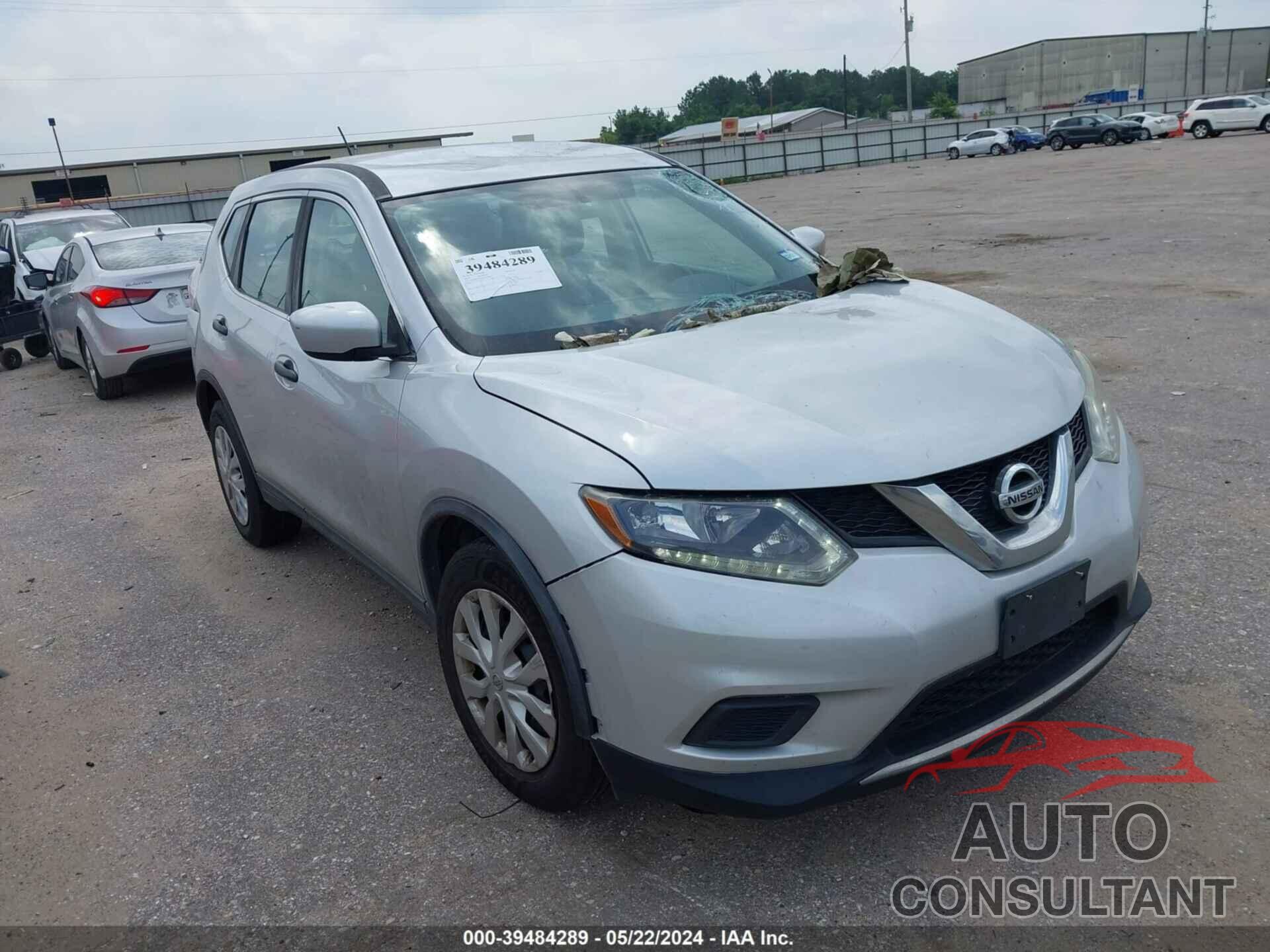 NISSAN ROGUE 2016 - KNMAT2MT9GP678937