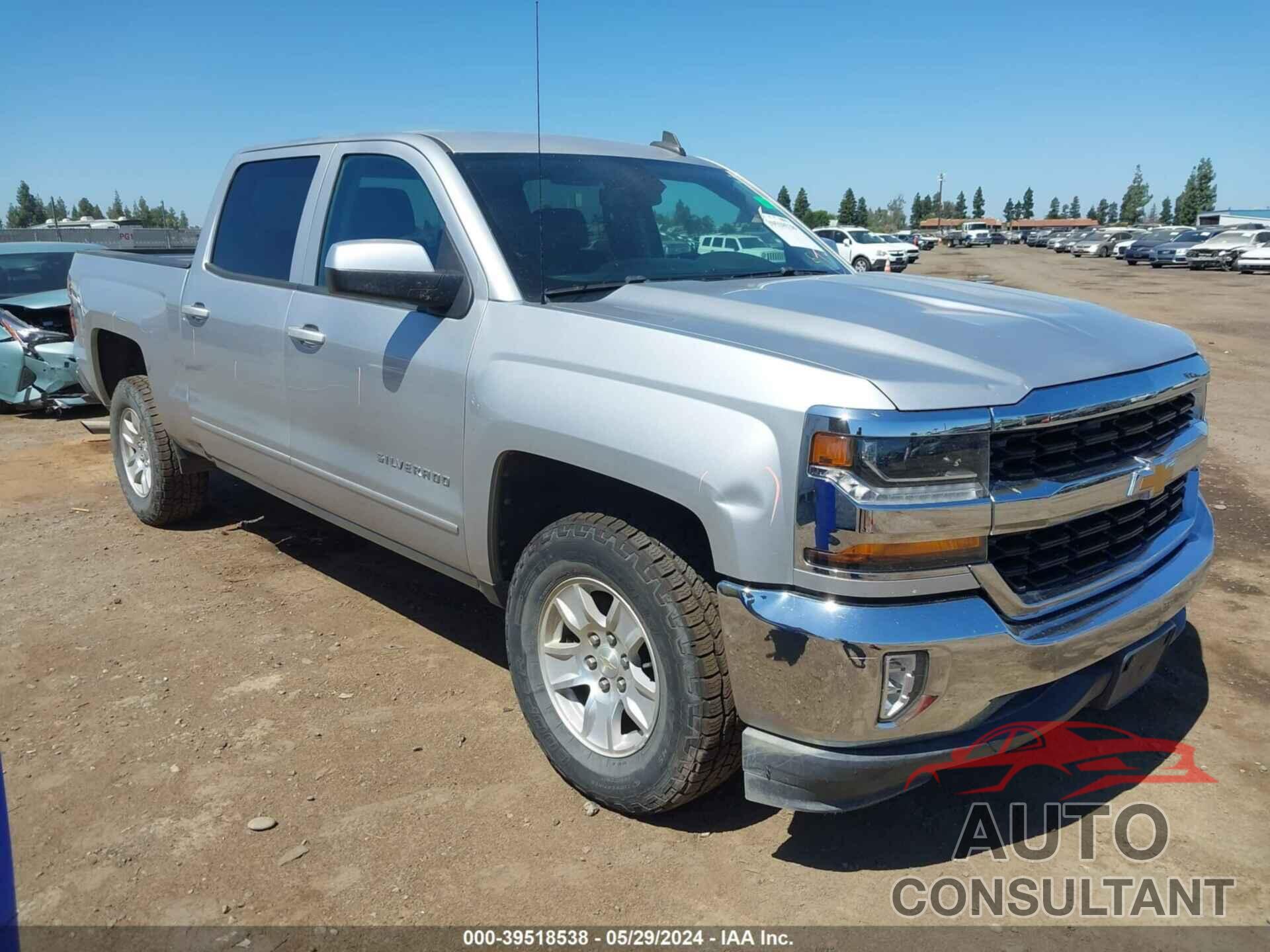 CHEVROLET SILVERADO 1500 2017 - 3GCUCRER9HG277855