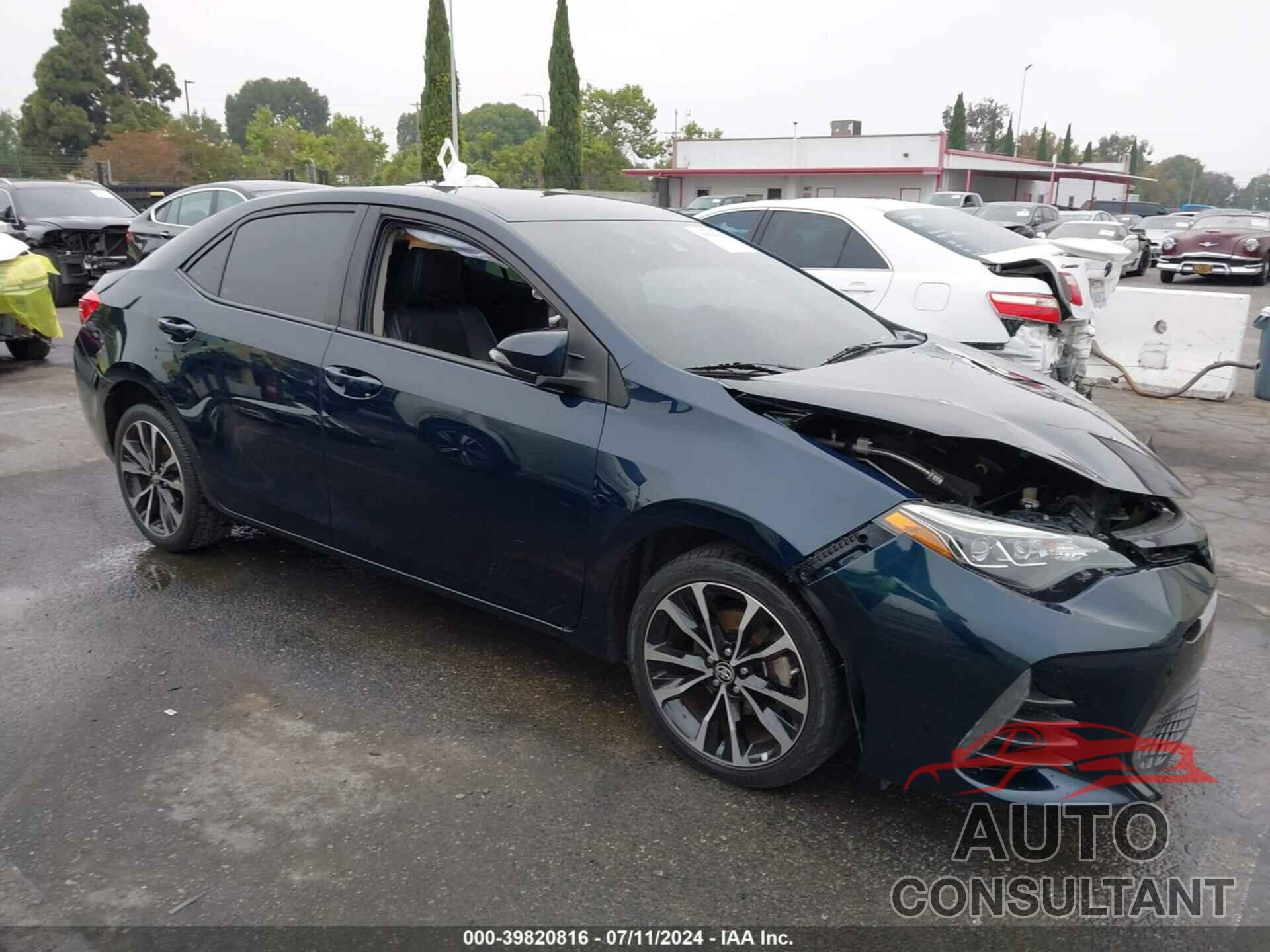 TOYOTA COROLLA 2019 - 5YFBURHE1KP906104