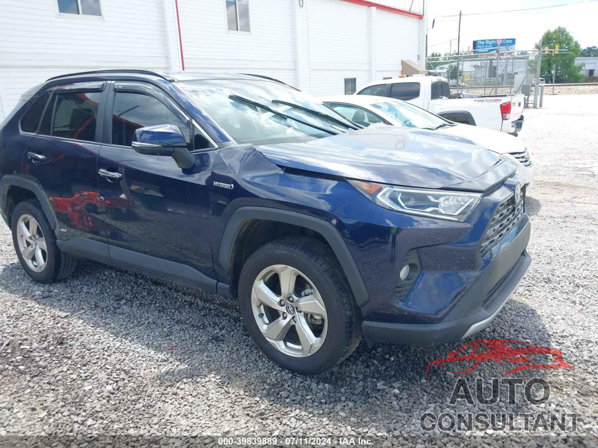 TOYOTA RAV4 HYBRID 2021 - 4T3D6RFV8MU023521