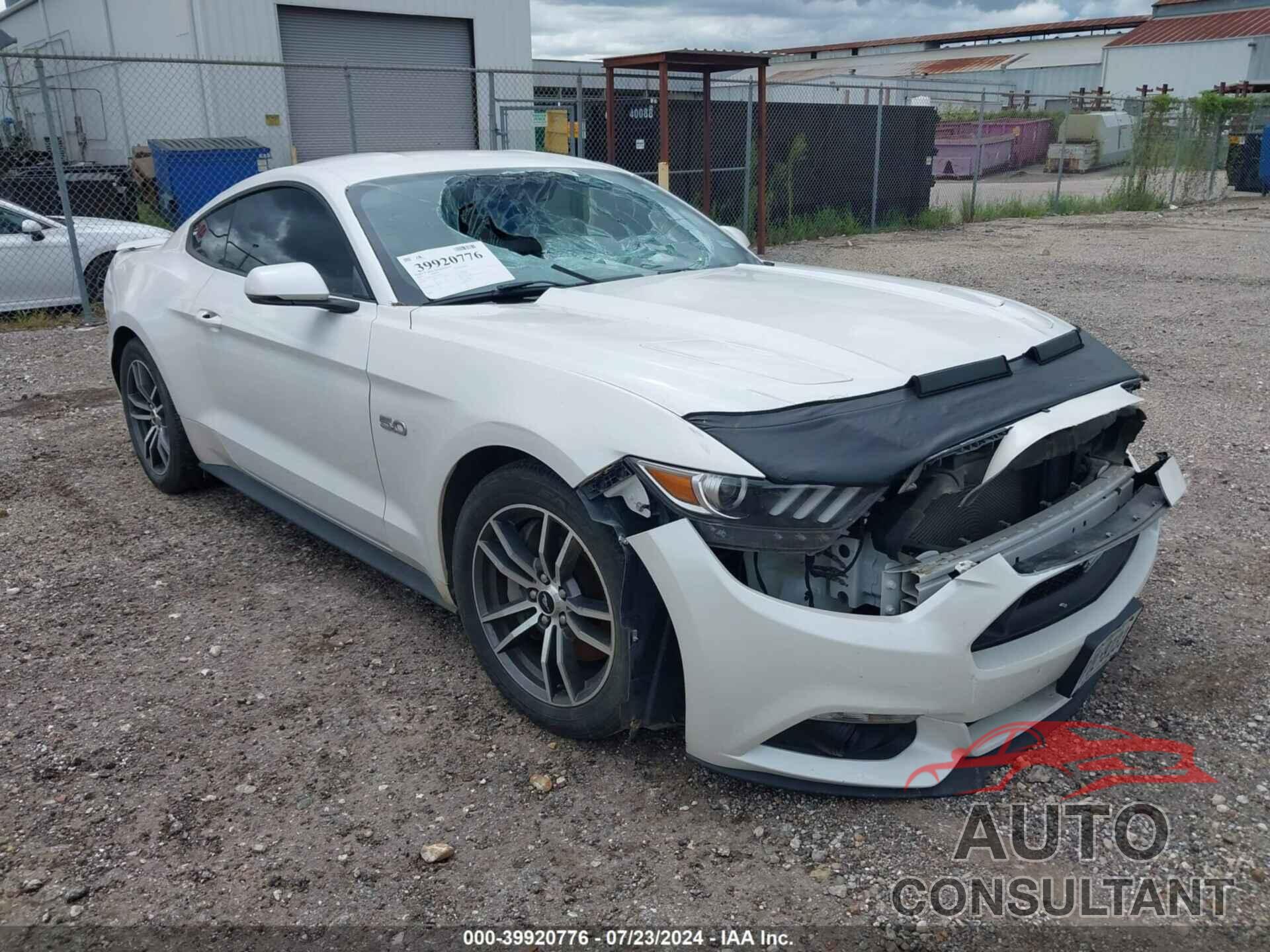 FORD MUSTANG 2017 - 1FA6P8CF3H5256643