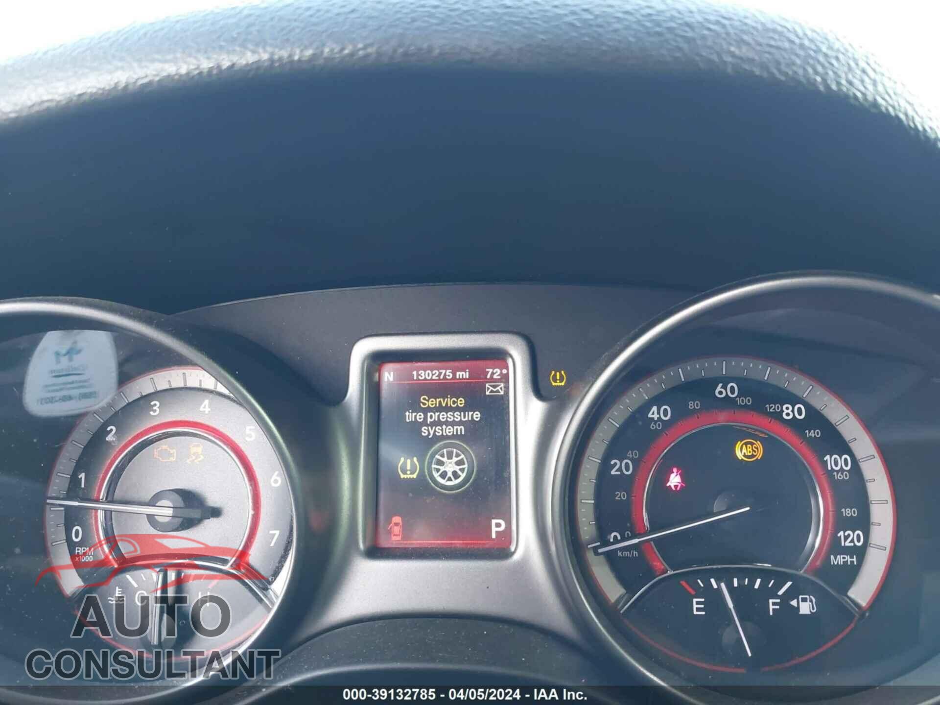 DODGE JOURNEY 2017 - 3C4PDDGG1HT545894