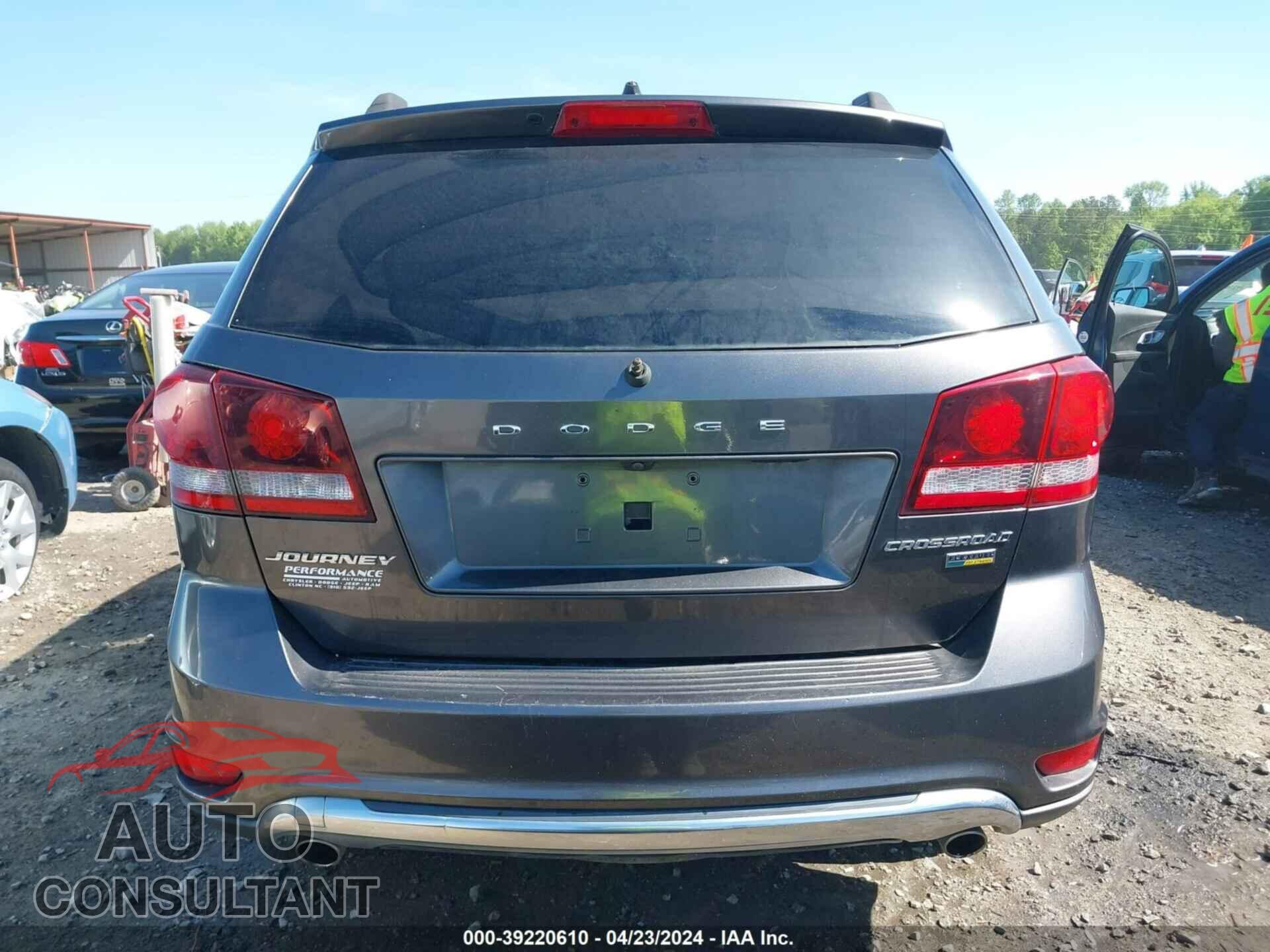 DODGE JOURNEY 2017 - 3C4PDCGG9HT510532